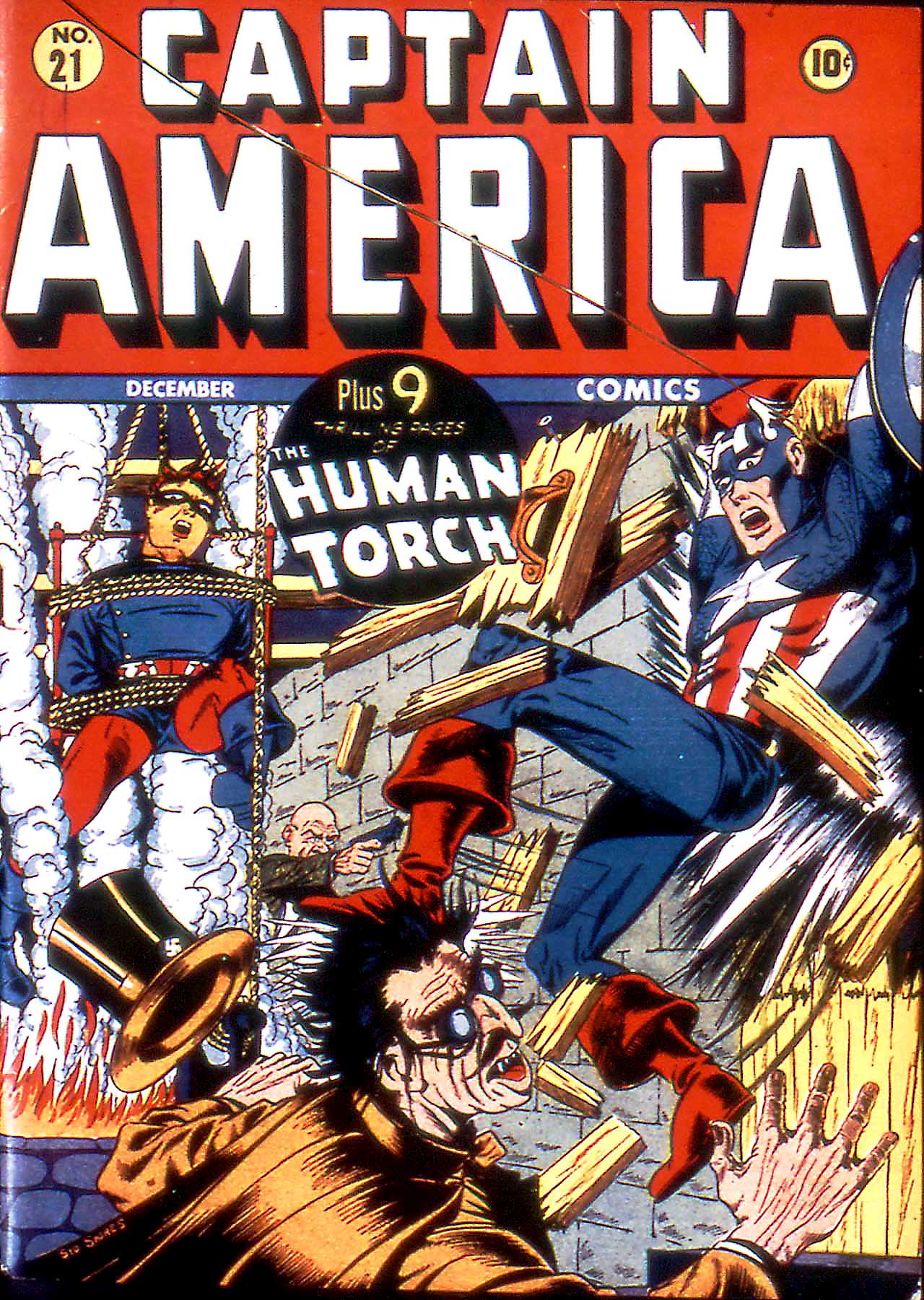 Read online Captain America Comics comic -  Issue #21 - 1