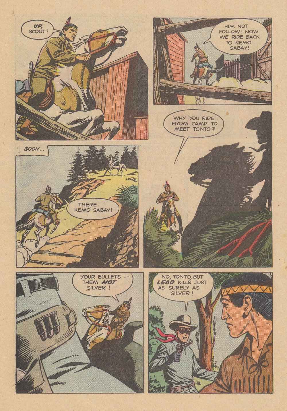 Read online The Lone Ranger (1948) comic -  Issue #124 - 10