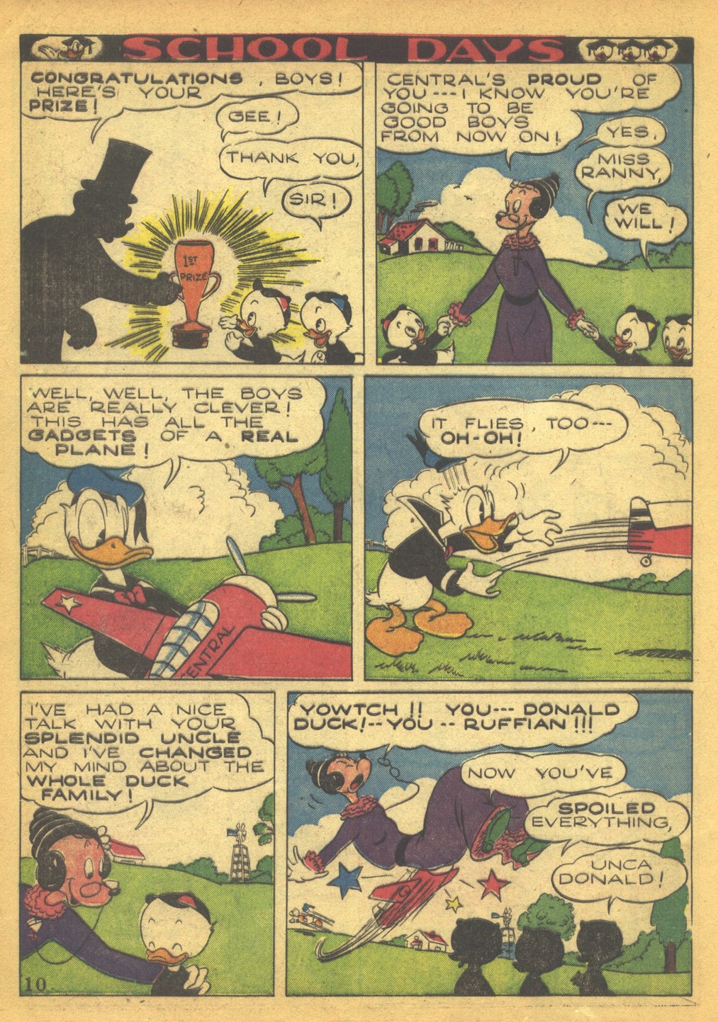 Read online Walt Disney's Comics and Stories comic -  Issue #37 - 12