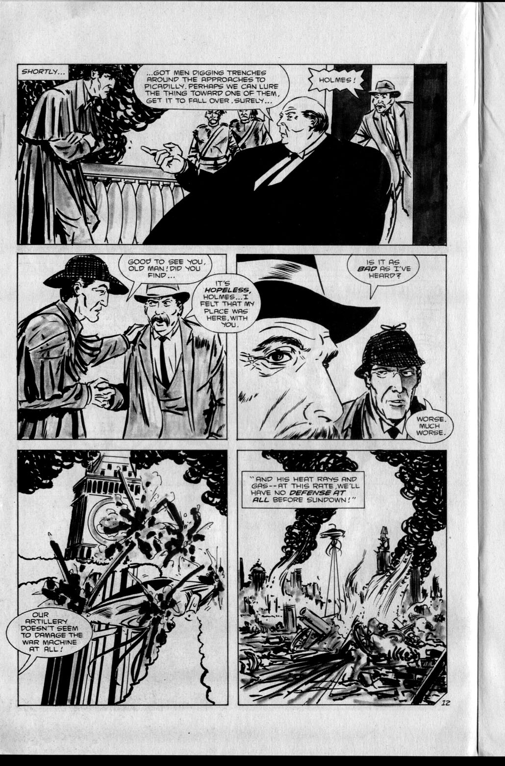 Read online Sherlock Holmes in the Case of the Missing Martian comic -  Issue #4 - 14