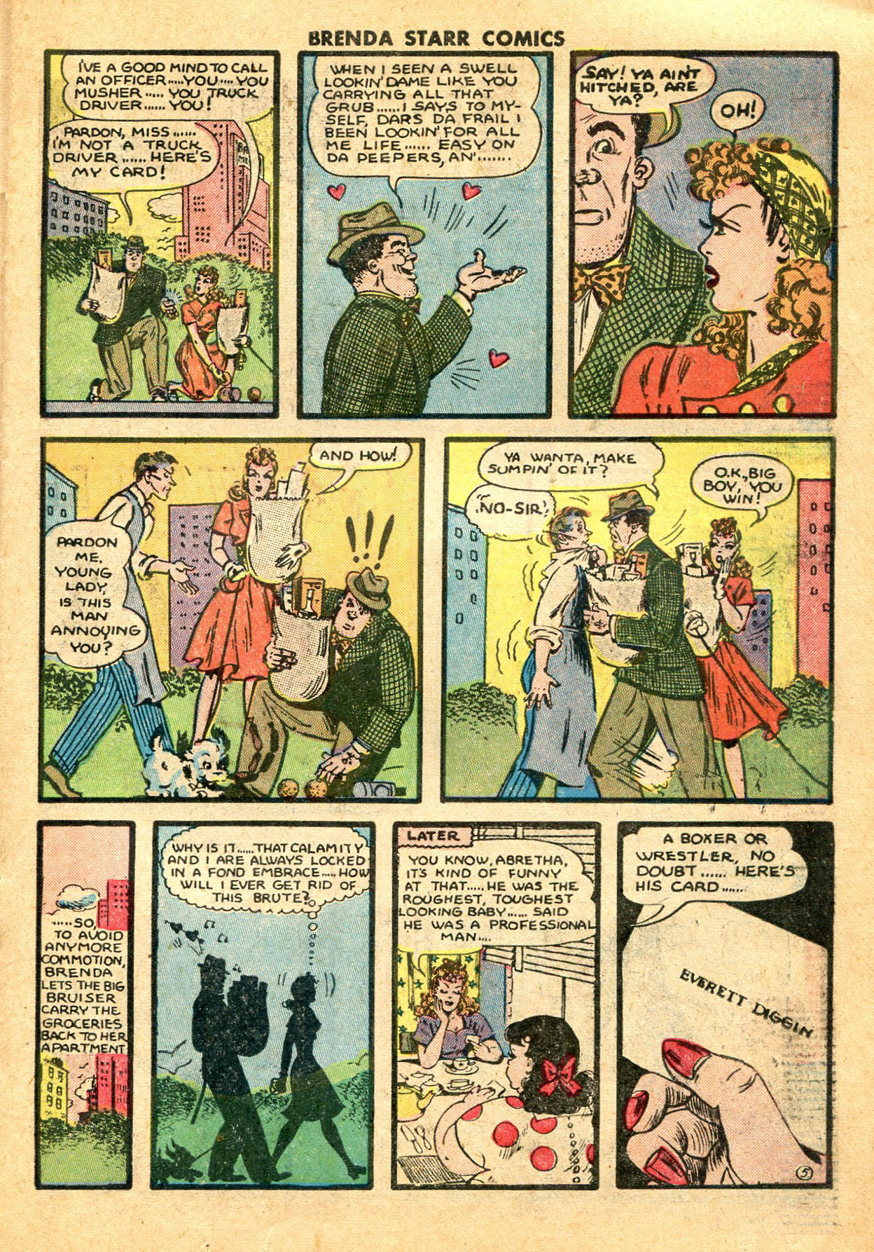 Read online Brenda Starr (1948) comic -  Issue #6 - 14