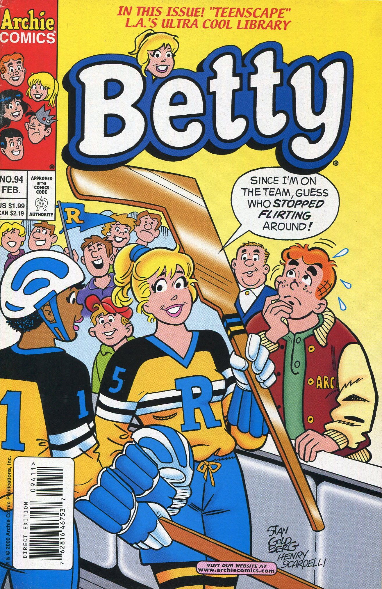 Read online Betty comic -  Issue #94 - 1