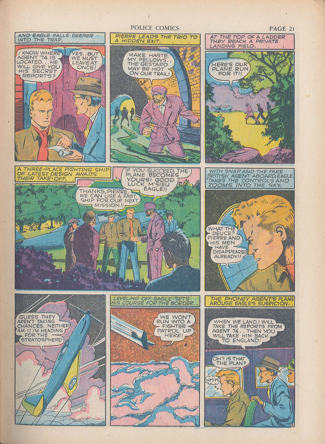 Read online Police Comics comic -  Issue #3 - 24