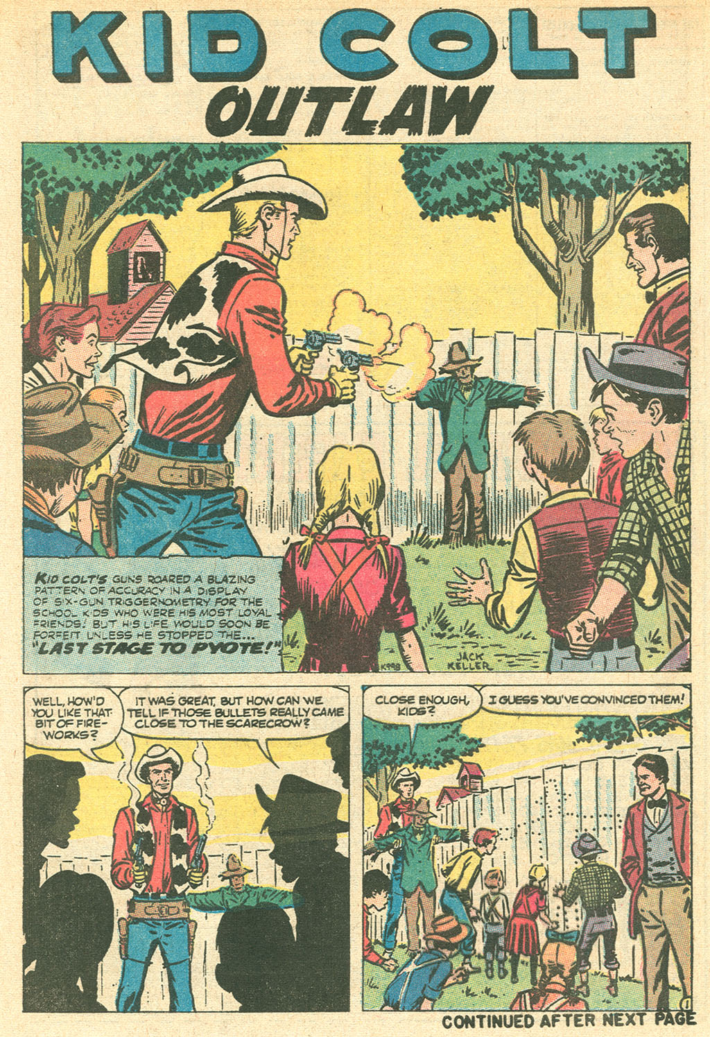 Read online Kid Colt Outlaw comic -  Issue #150 - 9
