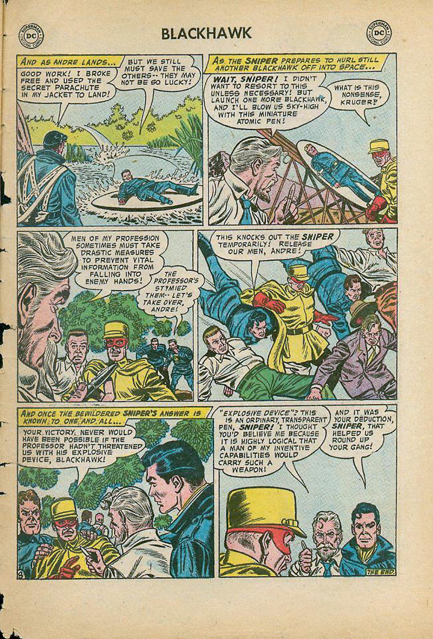 Read online Blackhawk (1957) comic -  Issue #118 - 32