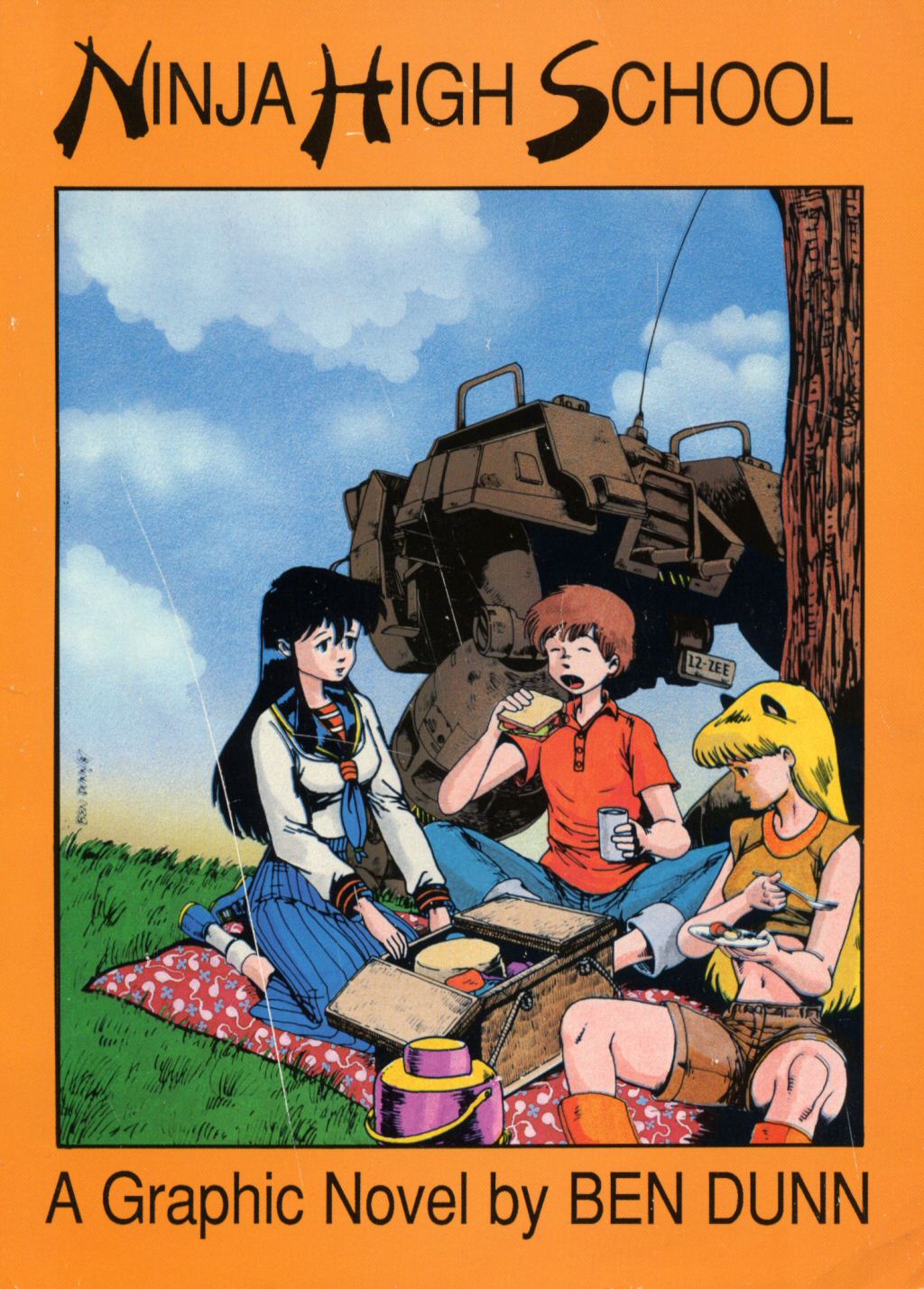 Read online Ninja High School (1988) comic -  Issue # TPB - 1