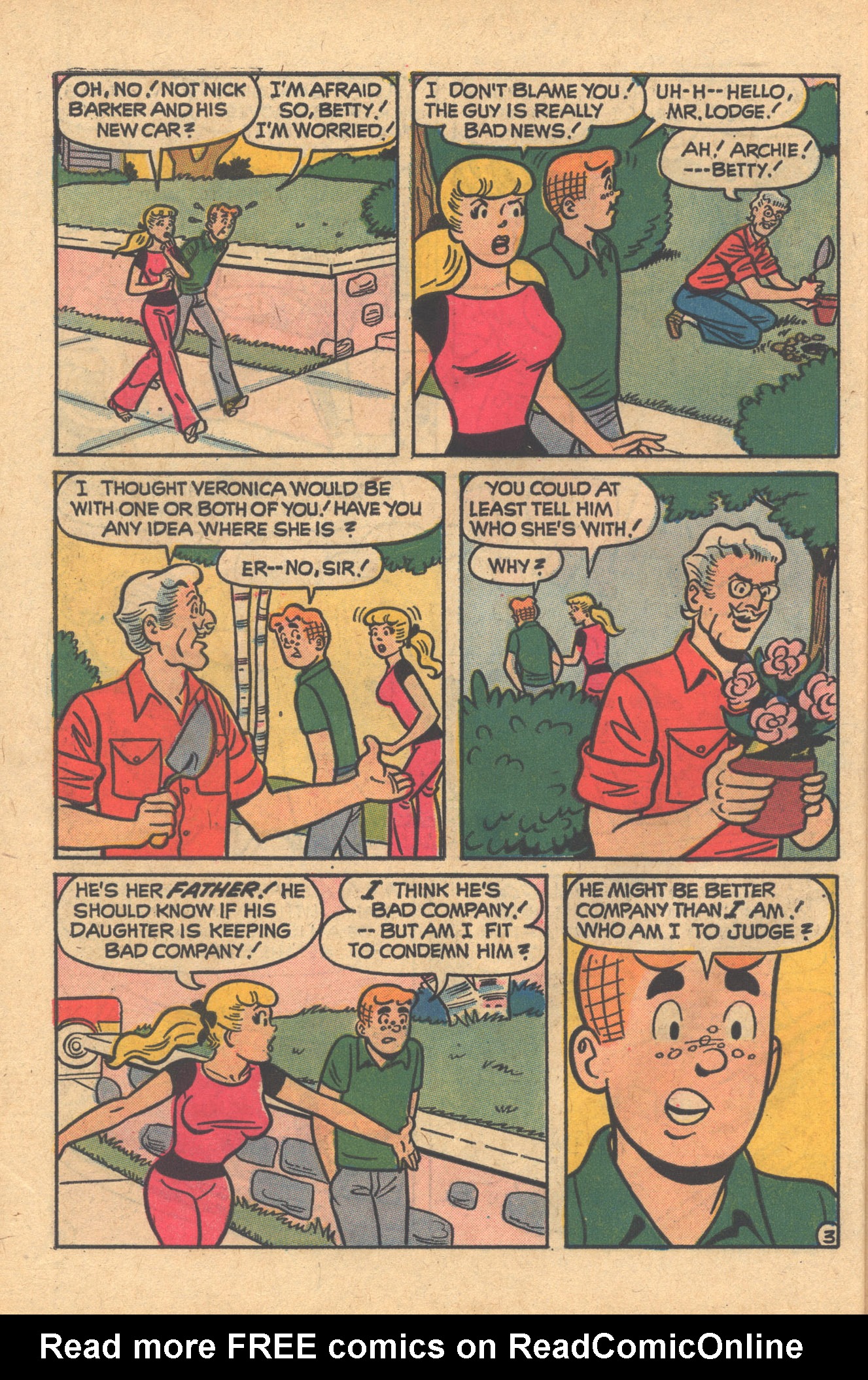Read online Archie at Riverdale High (1972) comic -  Issue #9 - 30