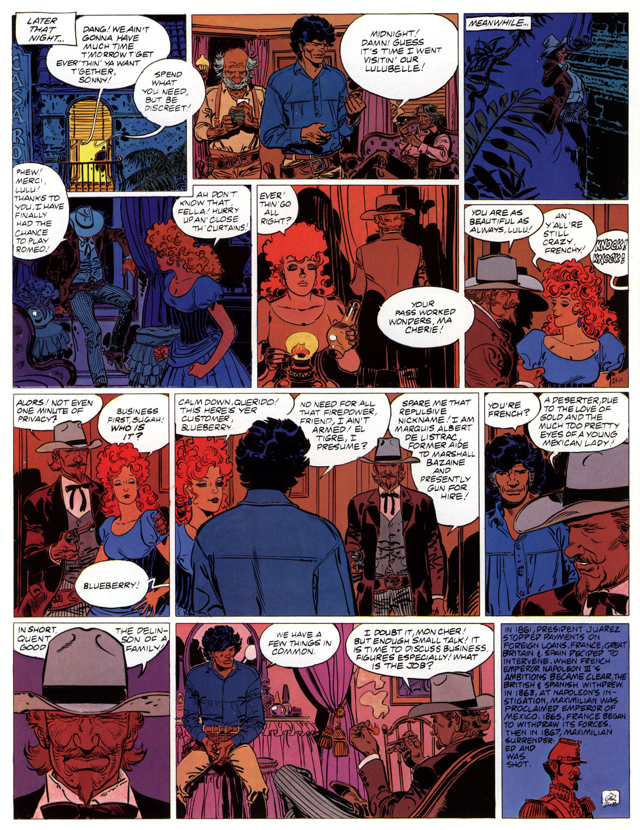 Read online Epic Graphic Novel: Blueberry comic -  Issue #5 - 30