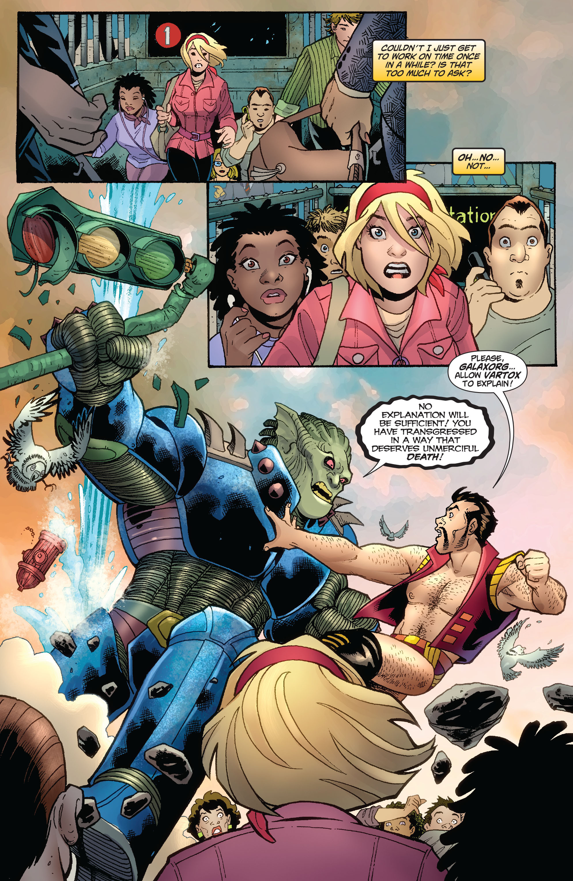 Read online Power Girl (2009) comic -  Issue #12 - 14