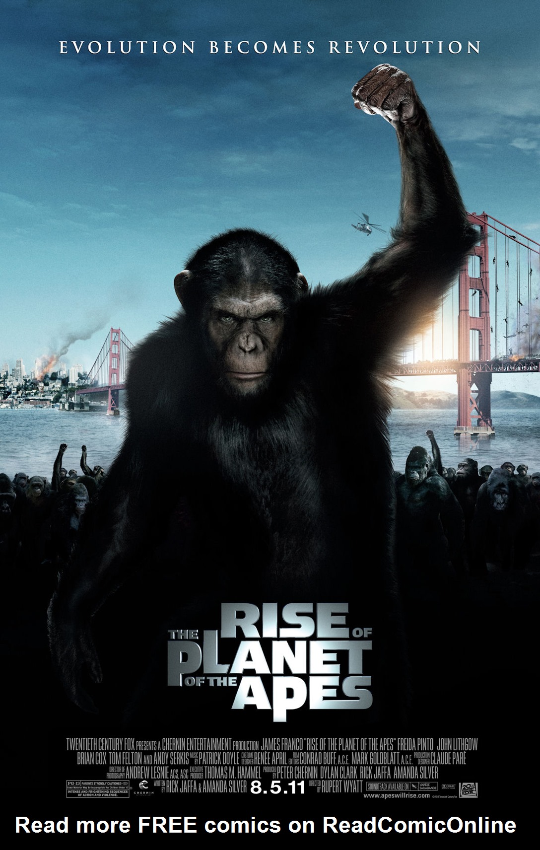 Read online Rise of the Planet of the Apes Prequel comic -  Issue # Full - 38