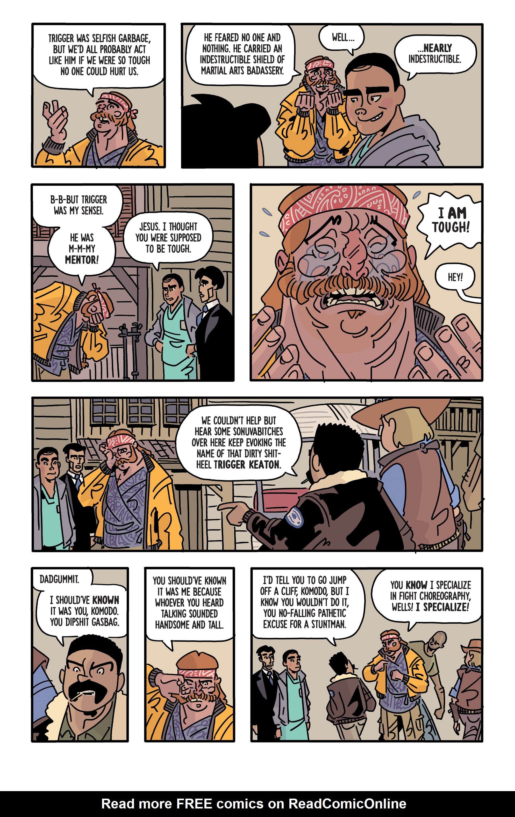 Read online The Six Sidekicks of Trigger Keaton comic -  Issue #1 - 22