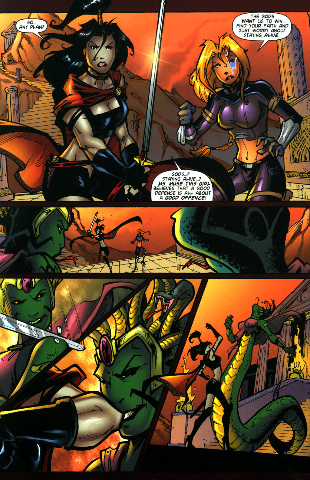 Read online Ezra vs. 10th Muse comic -  Issue # Full - 20