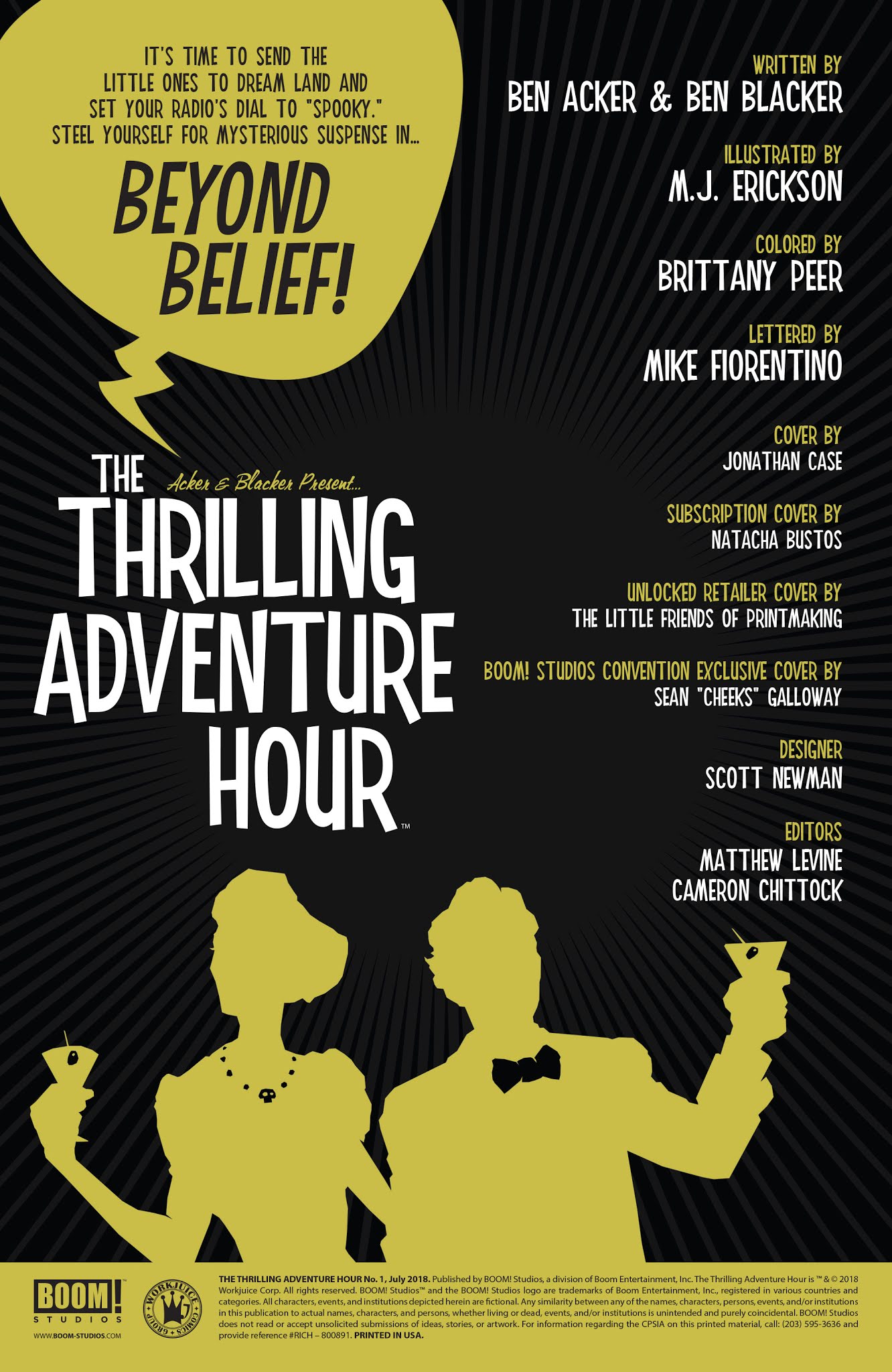 Read online The Thrilling Adventure Hour comic -  Issue #1 - 2