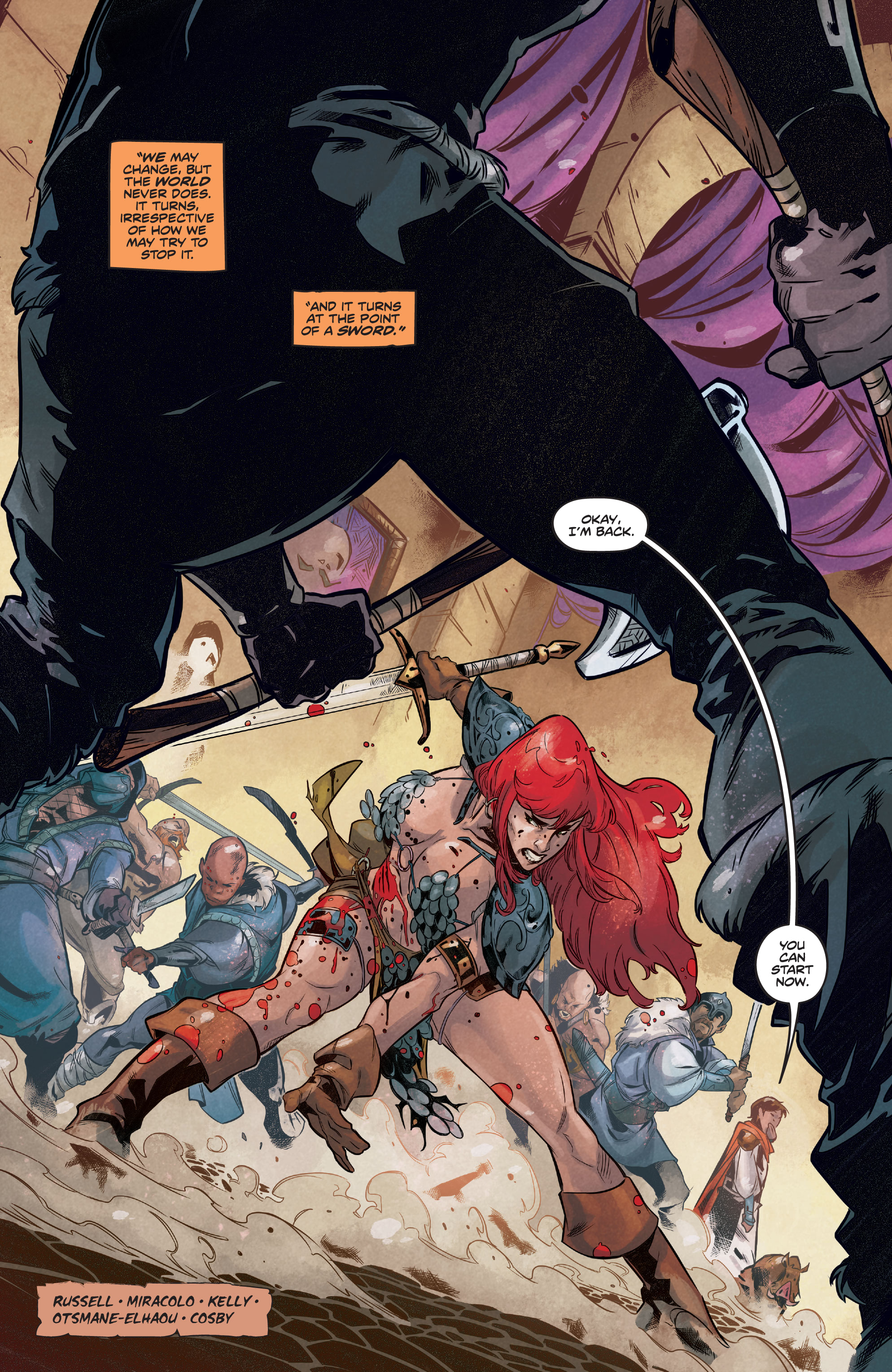 Read online Red Sonja (2019) comic -  Issue #23 - 11