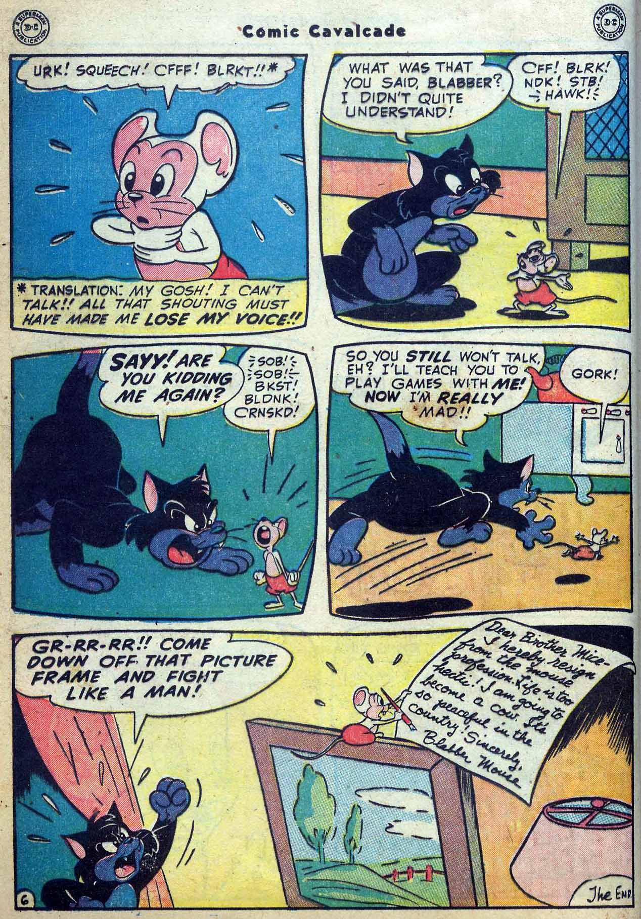 Read online Comic Cavalcade comic -  Issue #33 - 18