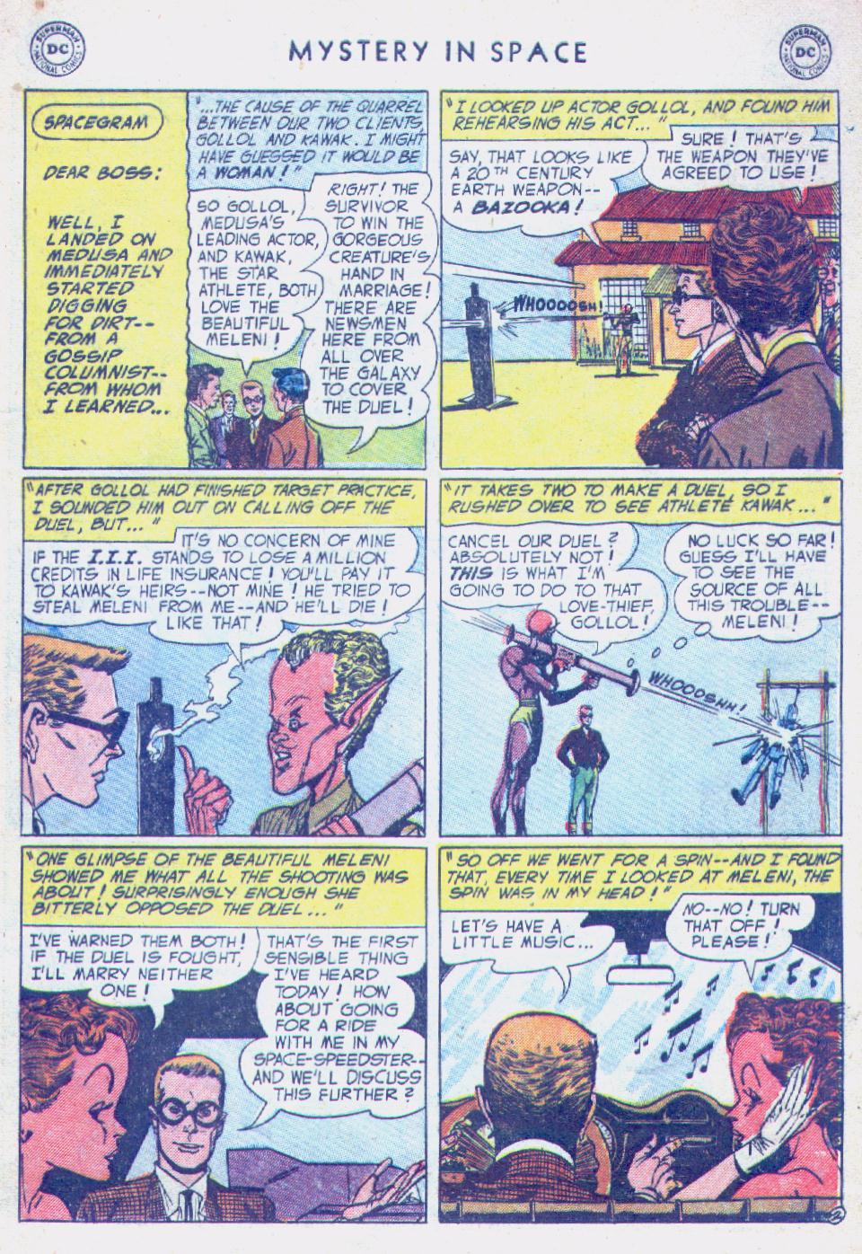 Read online Mystery in Space (1951) comic -  Issue #24 - 29