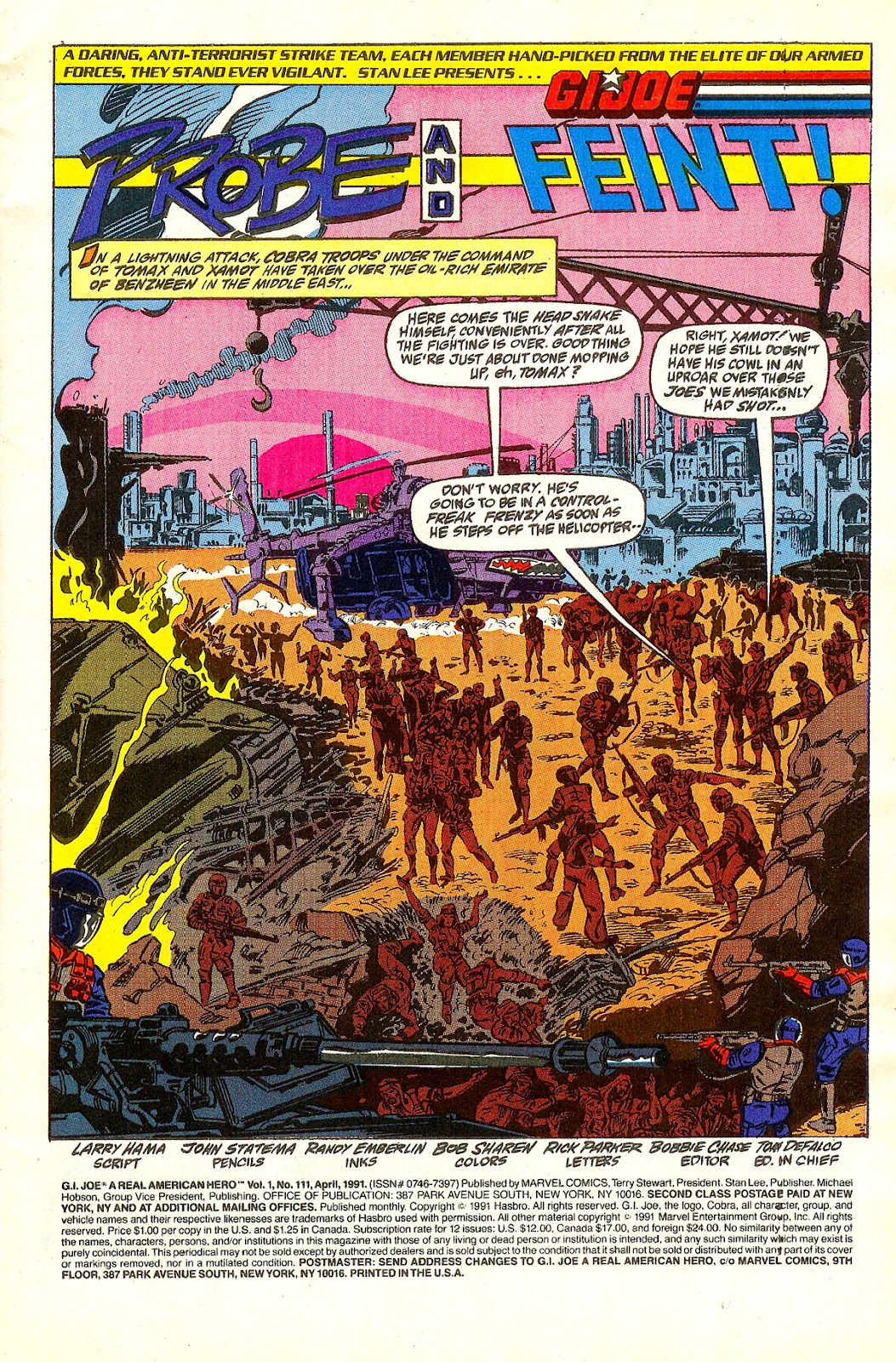 G.I. Joe: A Real American Hero issue 111 - Page 2