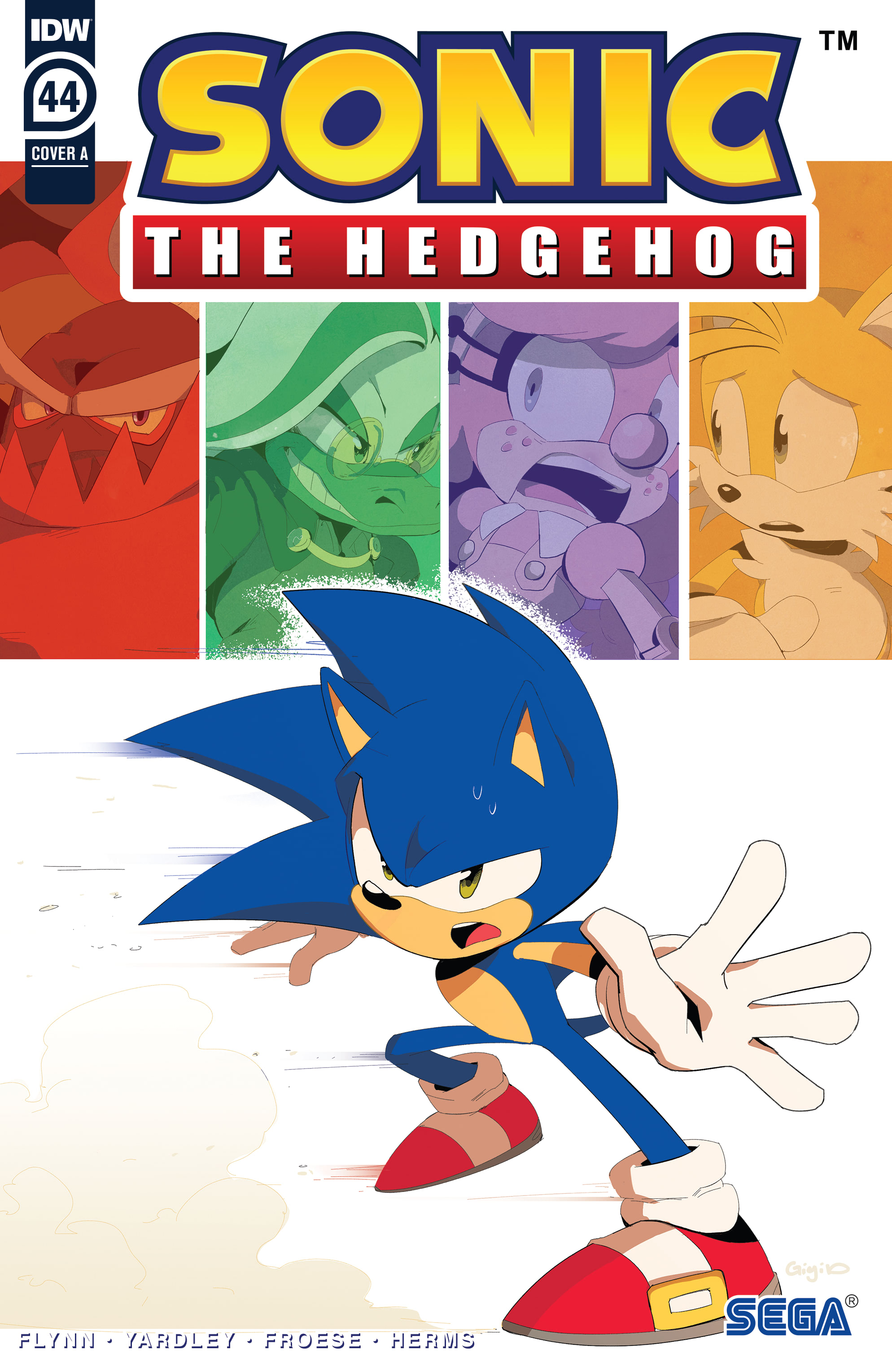 Read online Sonic the Hedgehog (2018) comic -  Issue #44 - 1