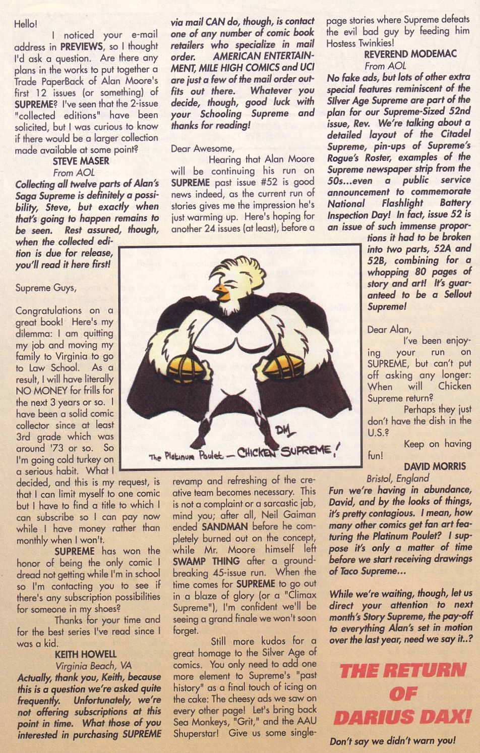 Read online Supreme comic -  Issue #51 - 28