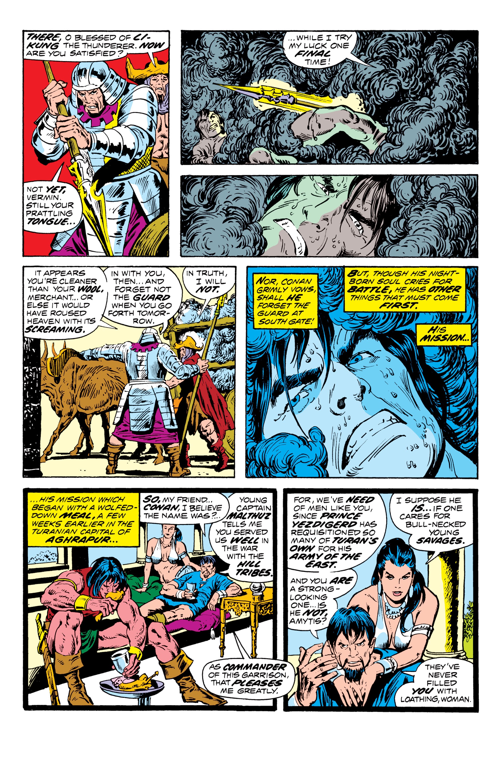 Read online Conan The Barbarian Epic Collection: The Original Marvel Years - The Curse Of The Golden Skull comic -  Issue # TPB (Part 2) - 13