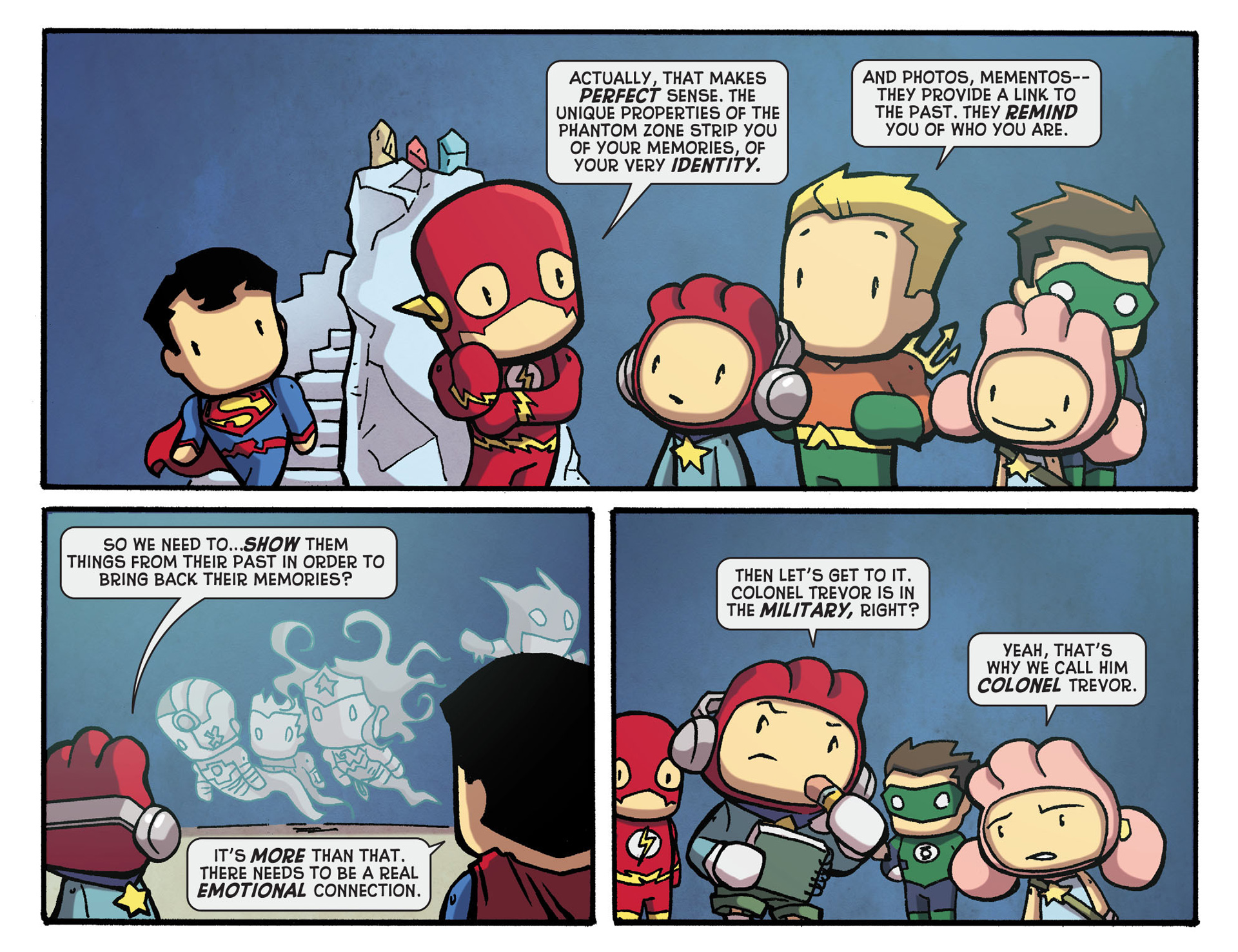 Read online Scribblenauts Unmasked: A Crisis of Imagination comic -  Issue #11 - 15