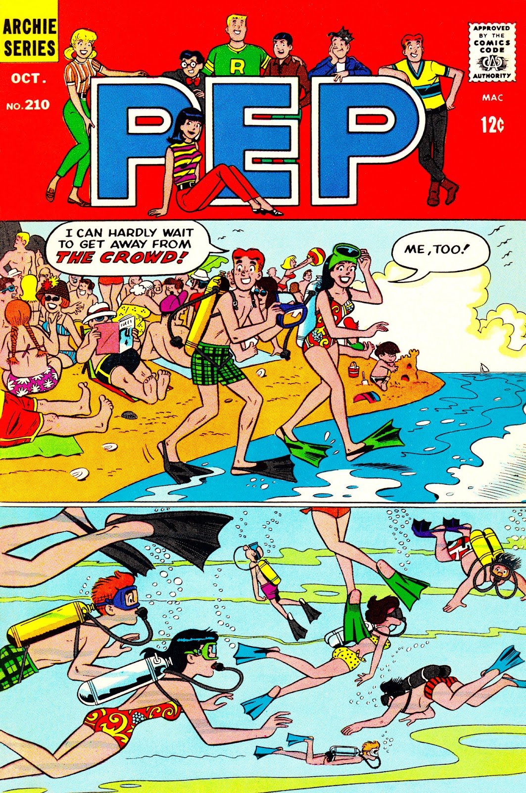 Pep Comics issue 210 - Page 1