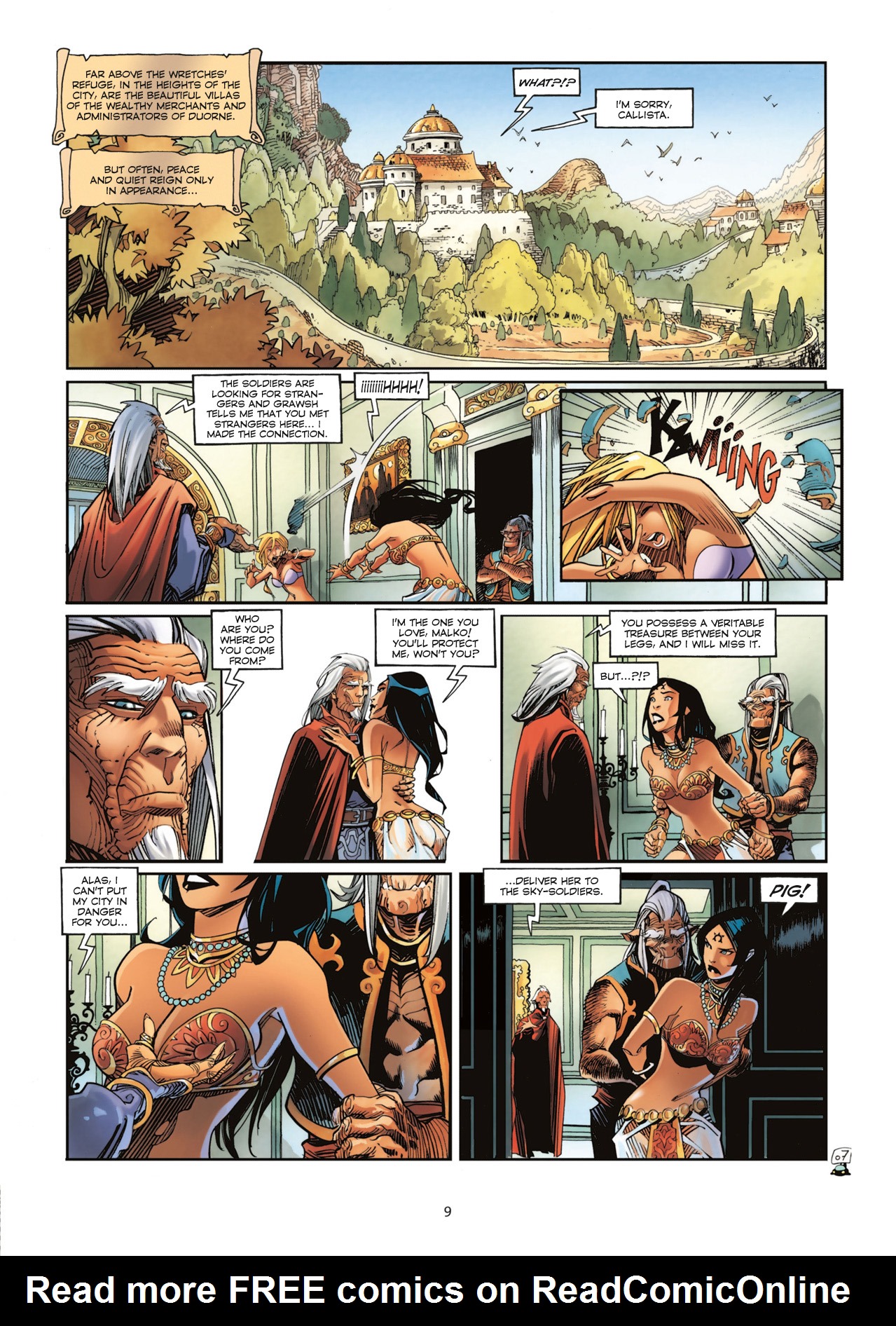Read online Ythaq comic -  Issue #9 - 10