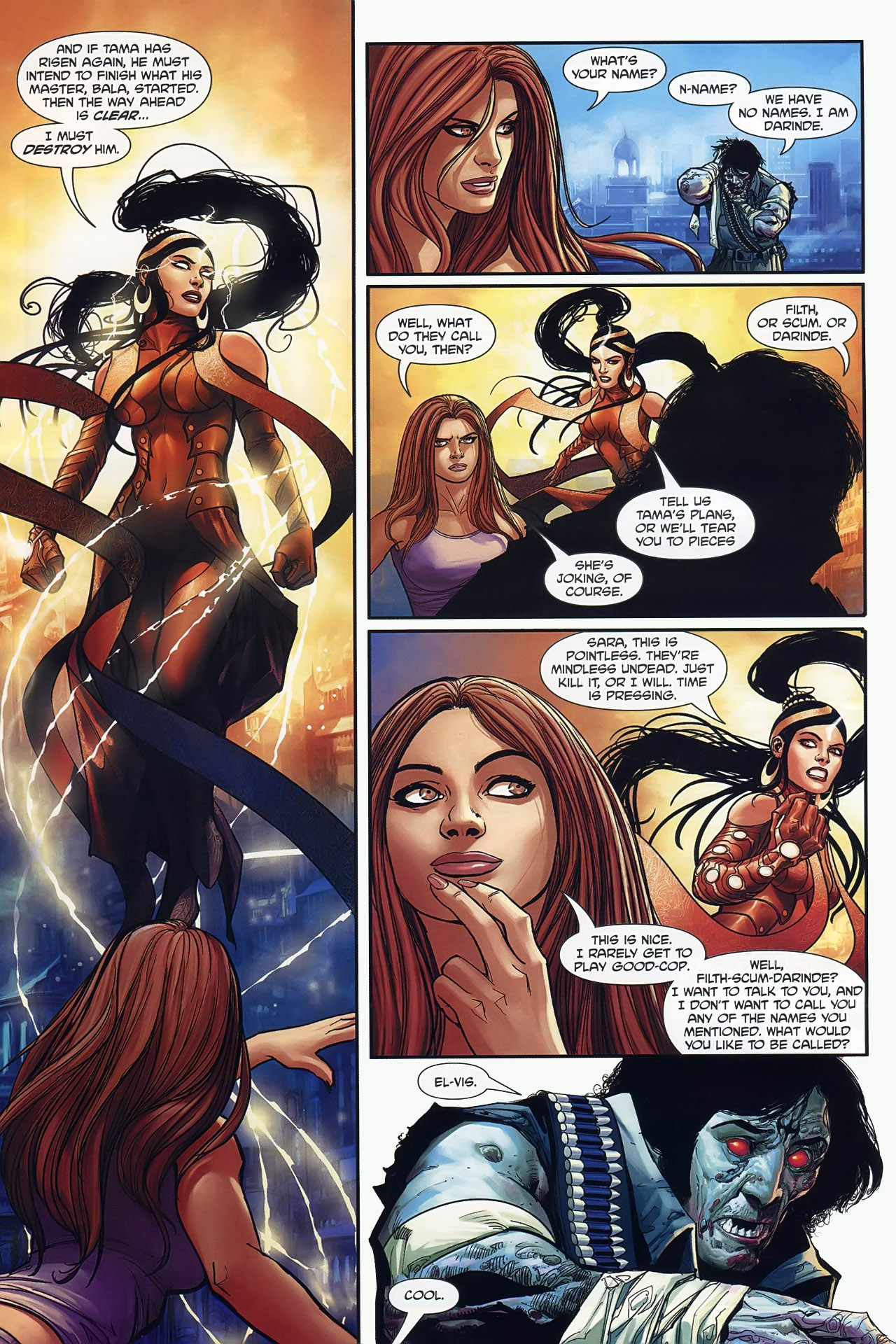 Read online Devi/Witchblade (2008) comic -  Issue # Full - 9