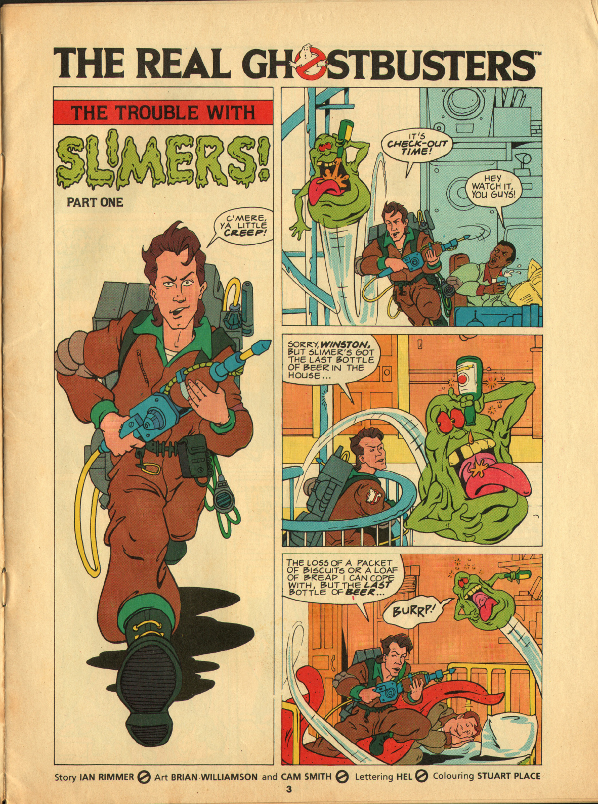 Read online The Real Ghostbusters comic -  Issue #3 - 3