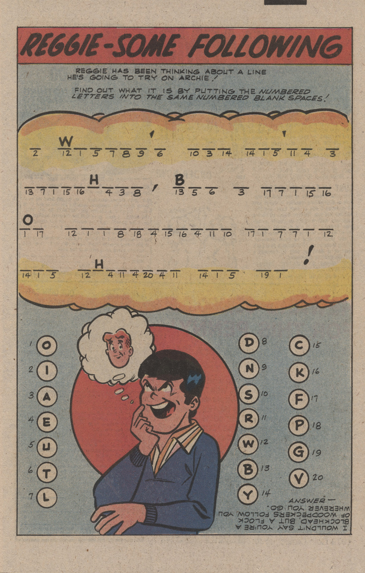 Read online Reggie and Me (1966) comic -  Issue #125 - 11