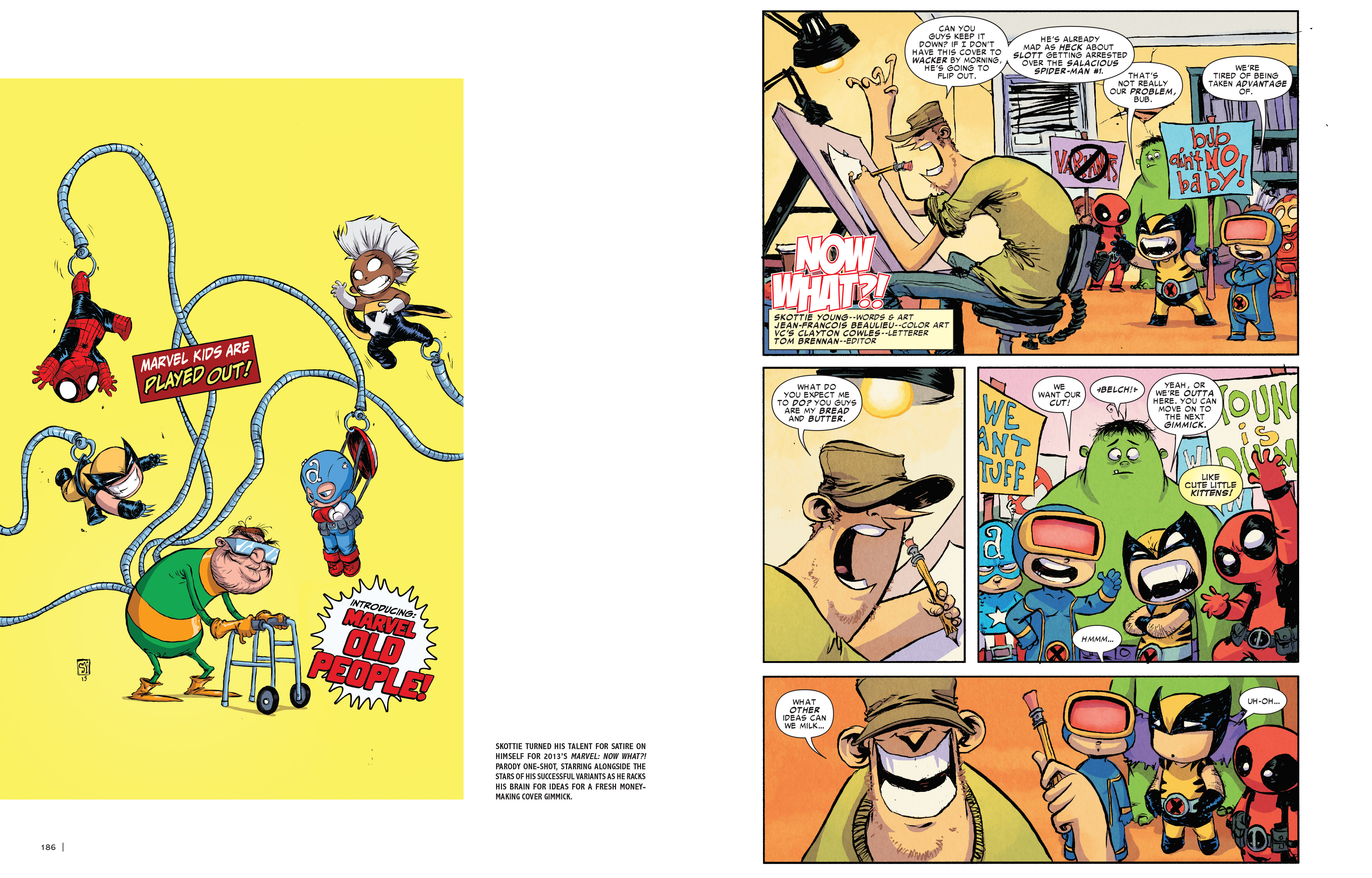 Read online The Marvel Art of Skottie Young comic -  Issue # TPB - 95