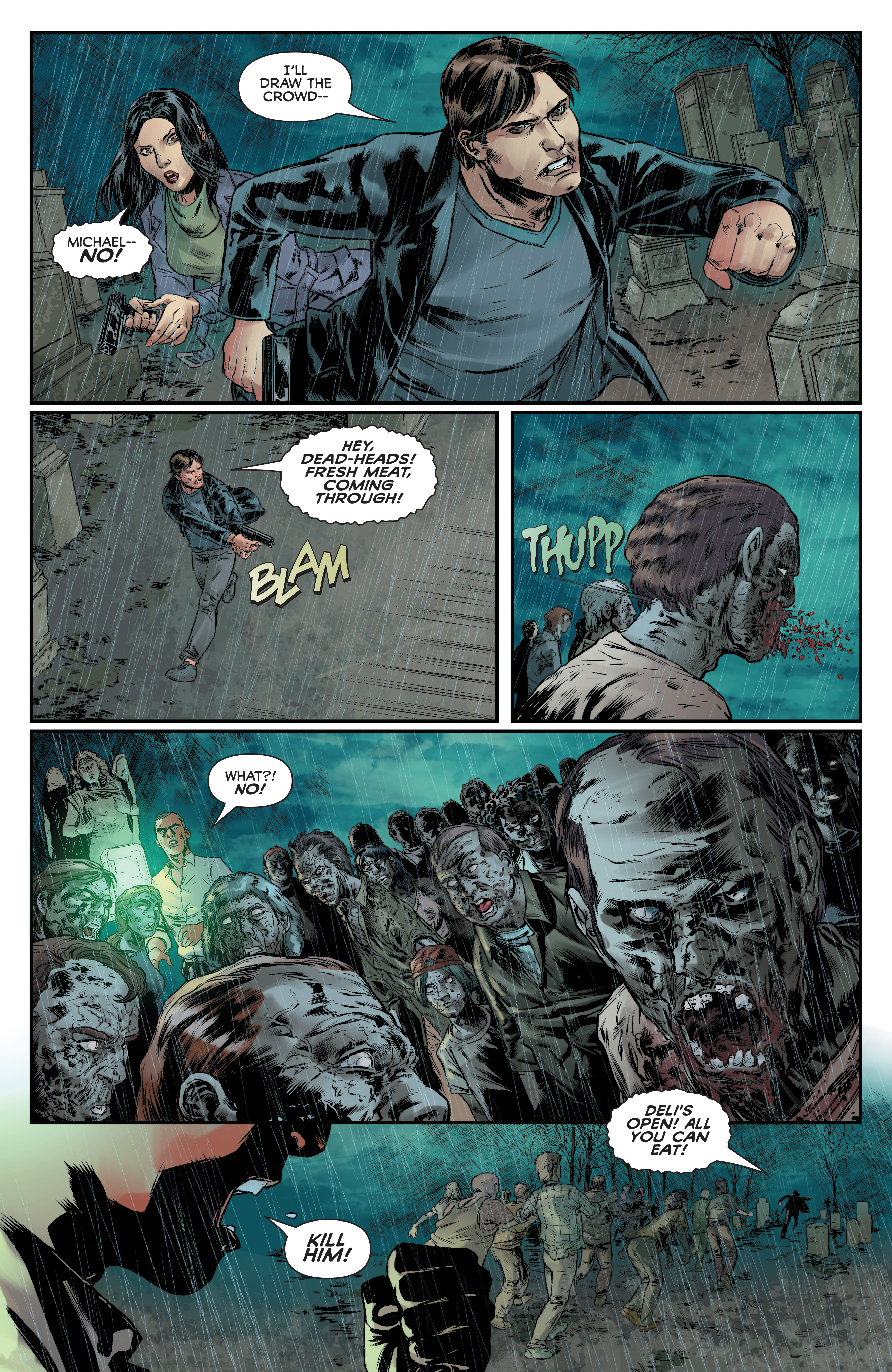 Read online Dean Koontz's Frankenstein: Storm Surge comic -  Issue #5 - 17