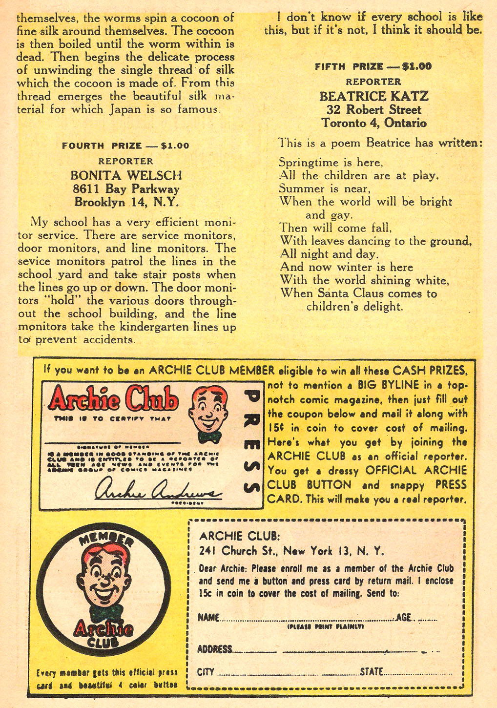 Read online Pep Comics comic -  Issue #136 - 27