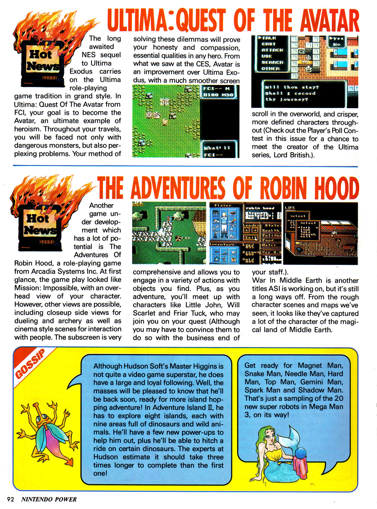Read online Nintendo Power comic -  Issue #16 - 99