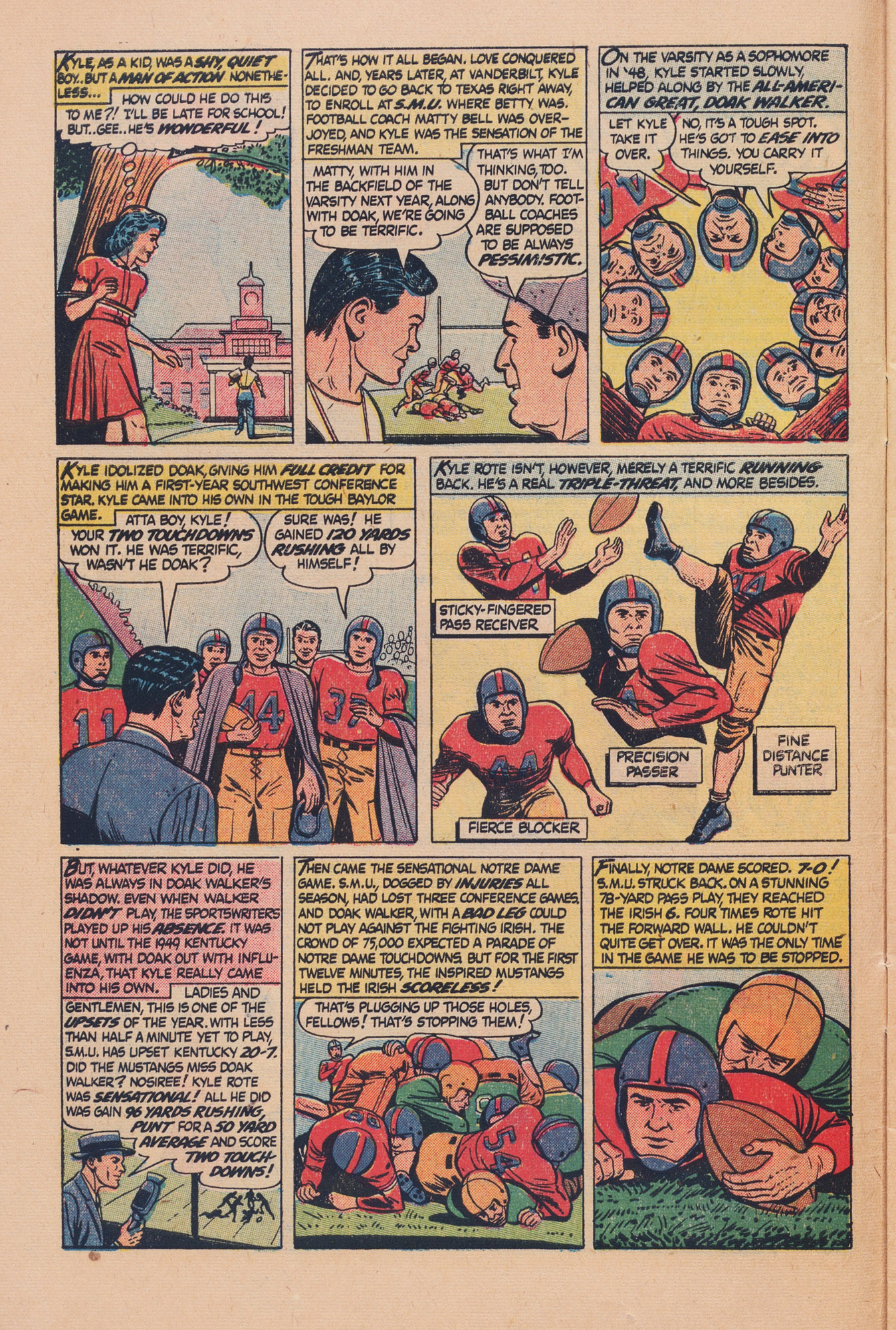 Read online Babe Ruth Sports Comics comic -  Issue #10 - 6