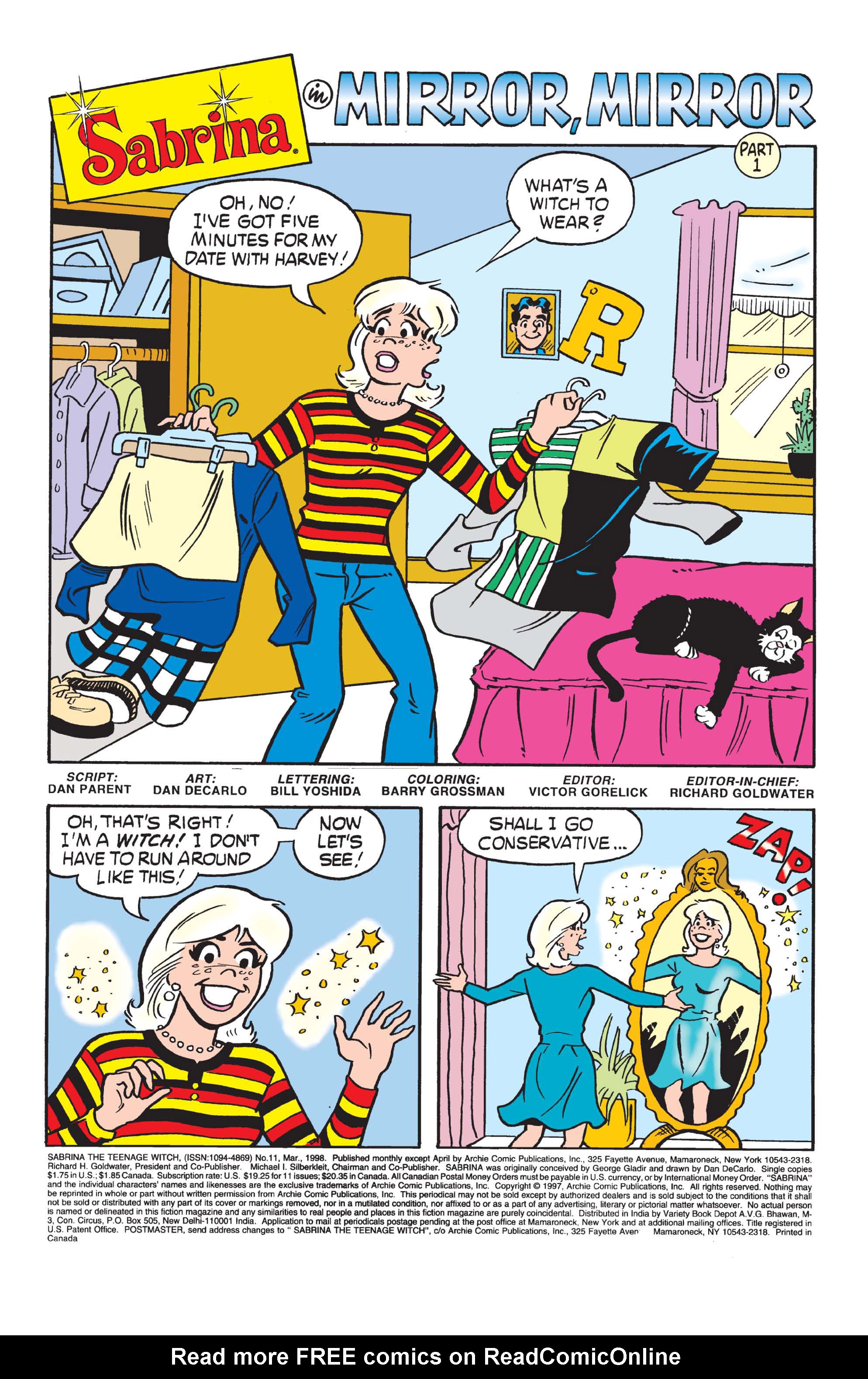Sabrina the Teenage Witch (1997) Issue #11 #12 - English 2