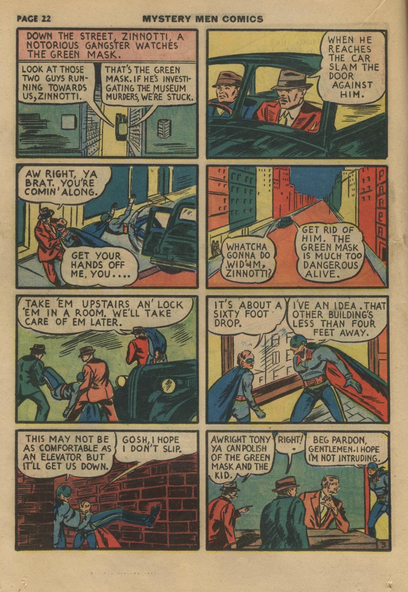 Read online Mystery Men Comics comic -  Issue #15 - 24