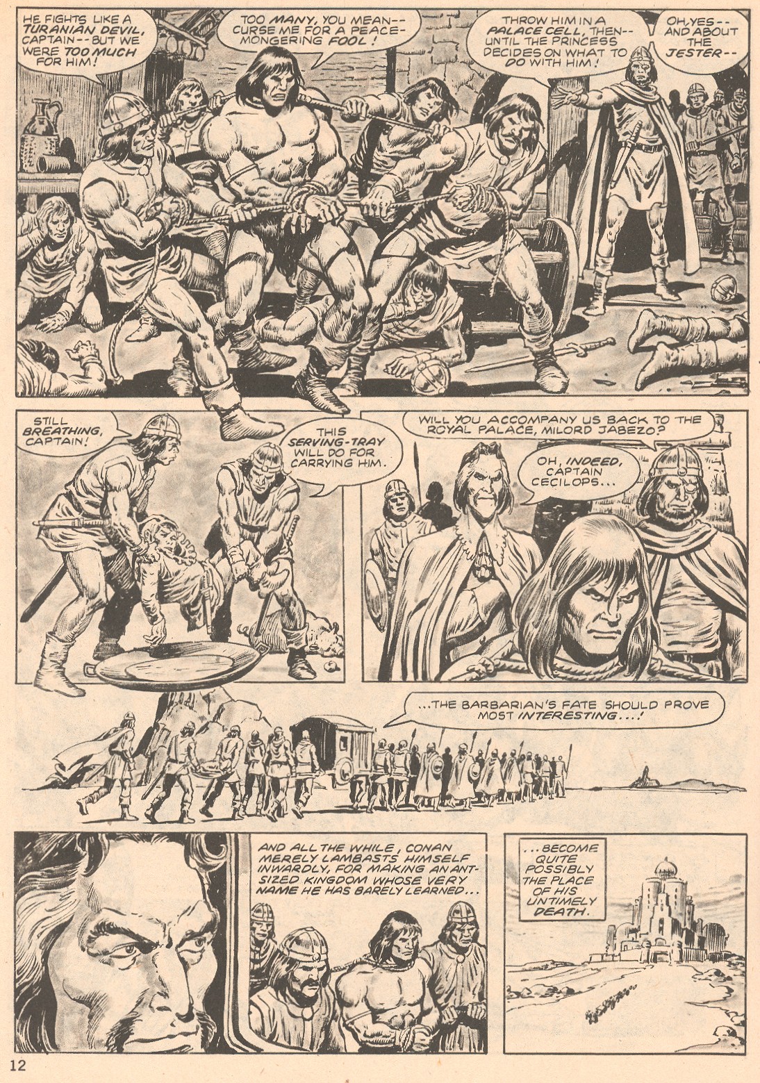Read online The Savage Sword Of Conan comic -  Issue #66 - 12