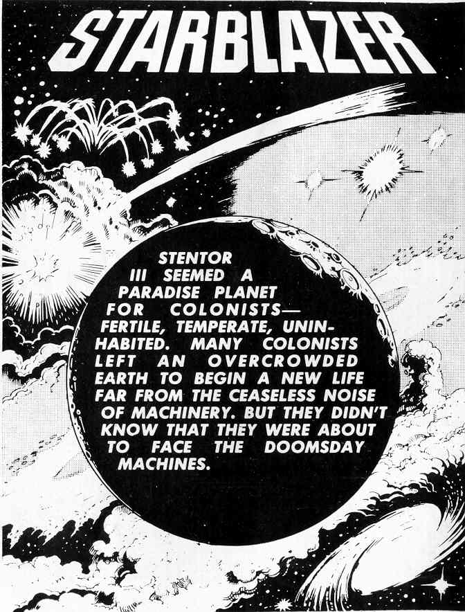Read online Starblazer comic -  Issue #20 - 2