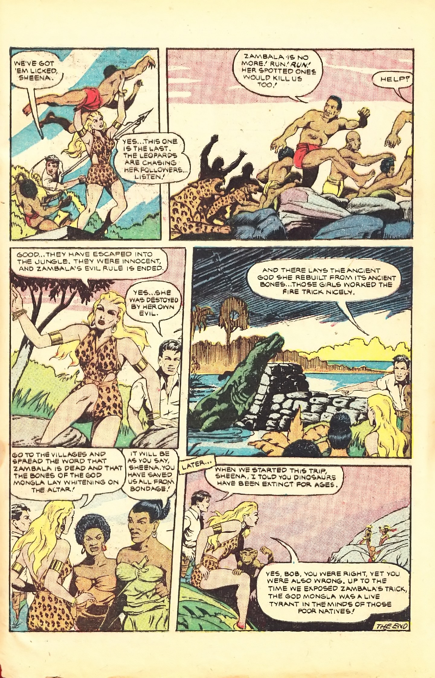 Read online Sheena, Queen of the Jungle (1942) comic -  Issue #7 - 49