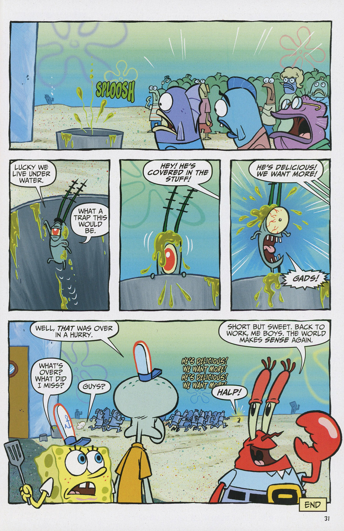 Read online SpongeBob Comics comic -  Issue #8 - 32
