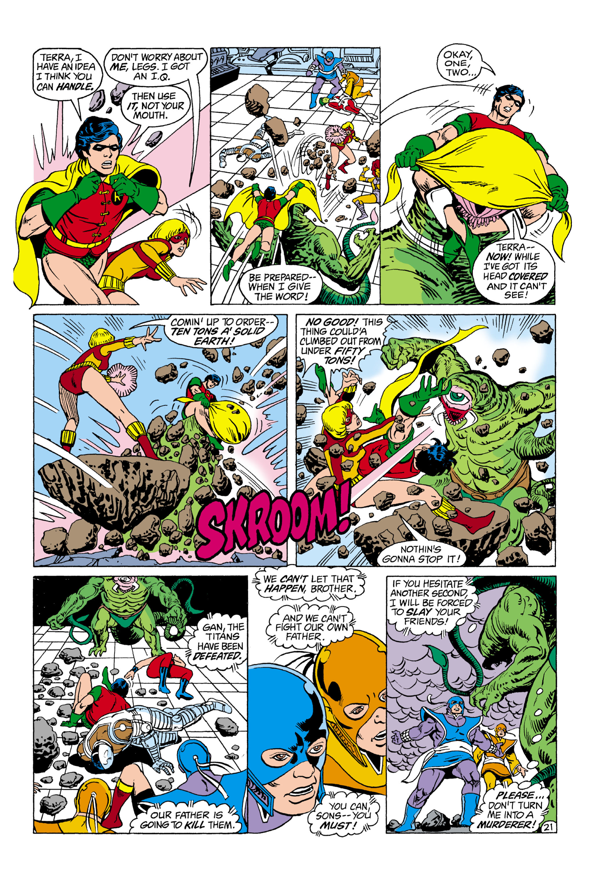 Read online The New Teen Titans (1980) comic -  Issue #36 - 22