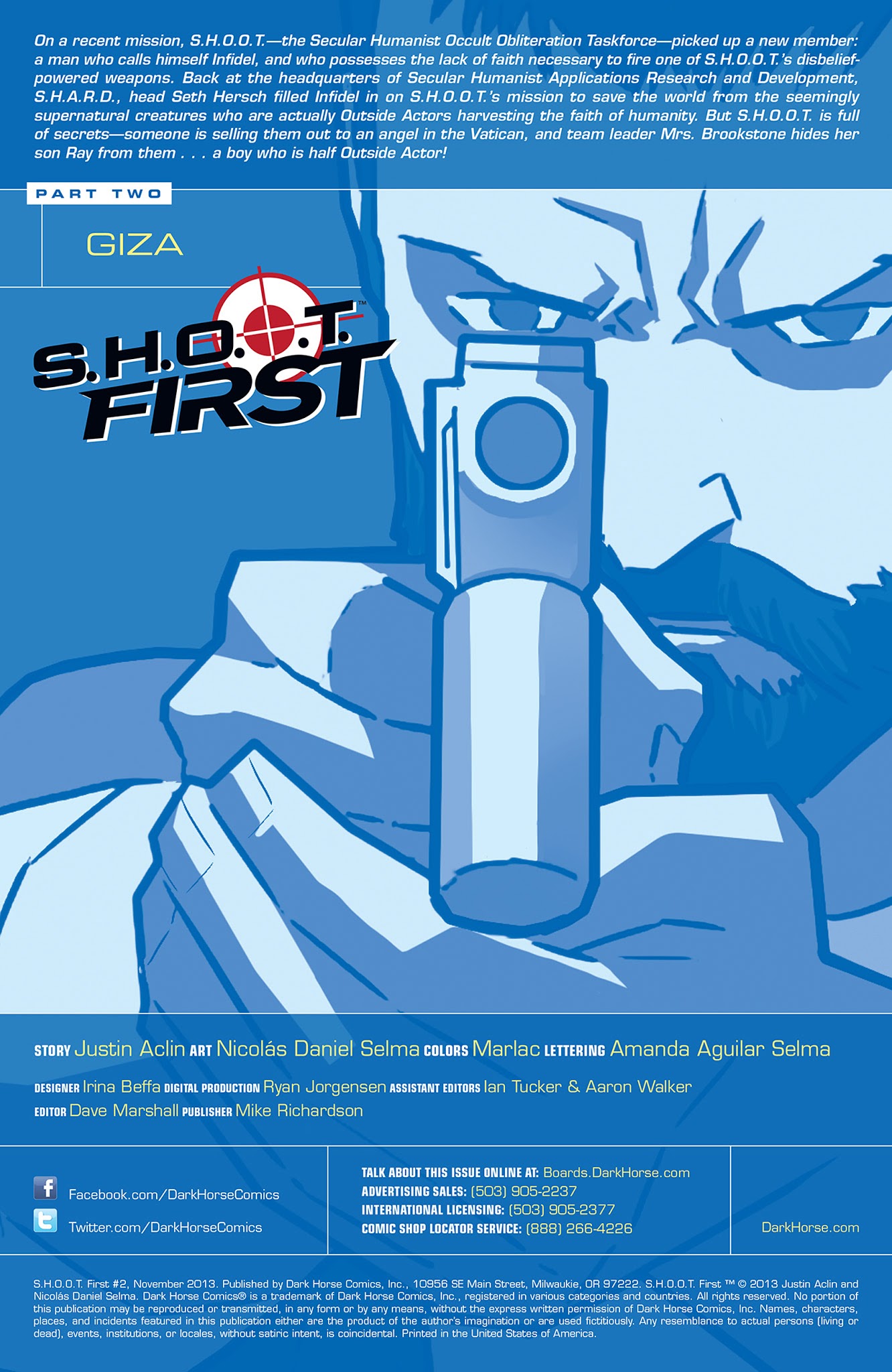 Read online S.H.O.O.T. First comic -  Issue #2 - 2