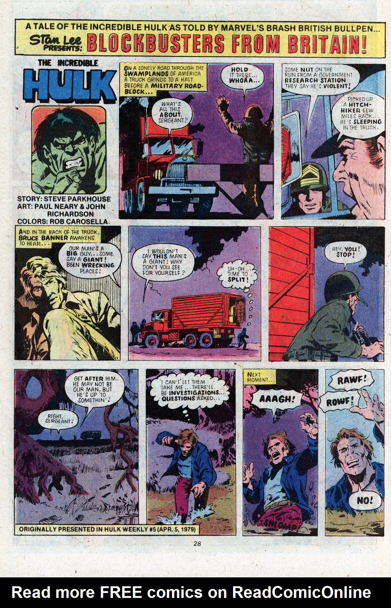 Read online Marvel Super Action (1977) comic -  Issue #29 - 29