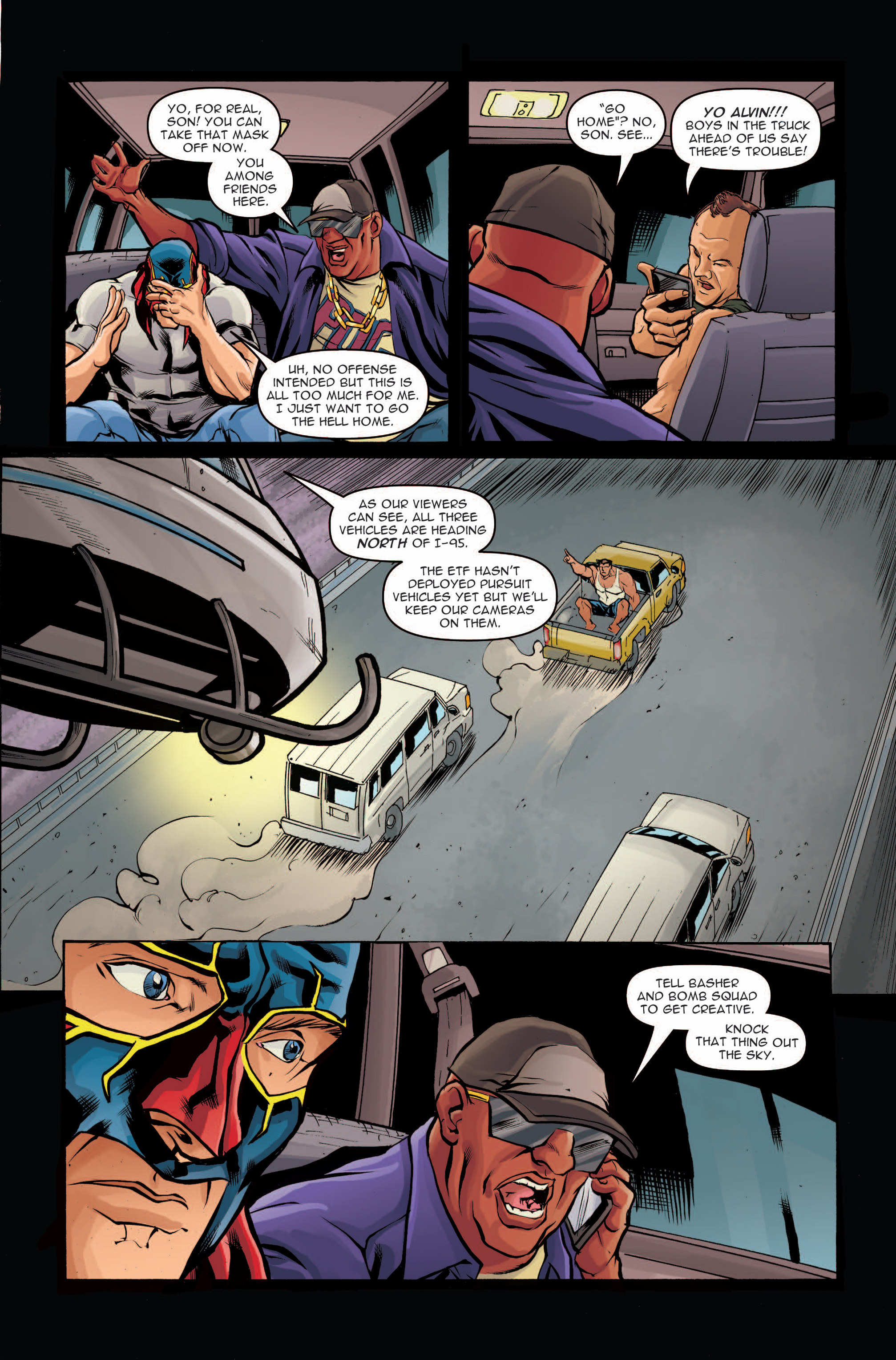 Read online The F1rst Hero comic -  Issue #3 - 19