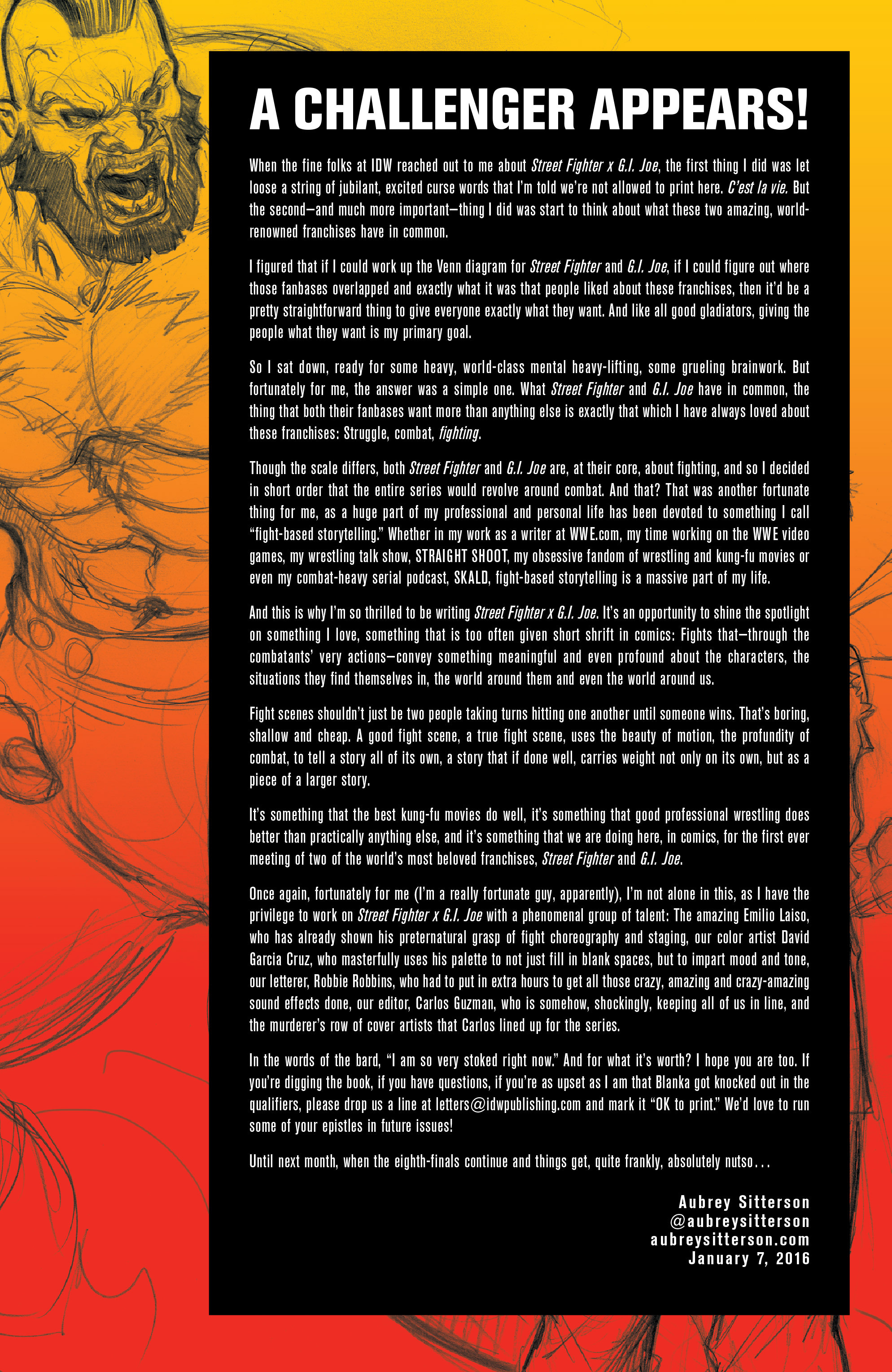 Read online Street Fighter X G.I. Joe comic -  Issue #1 - 27