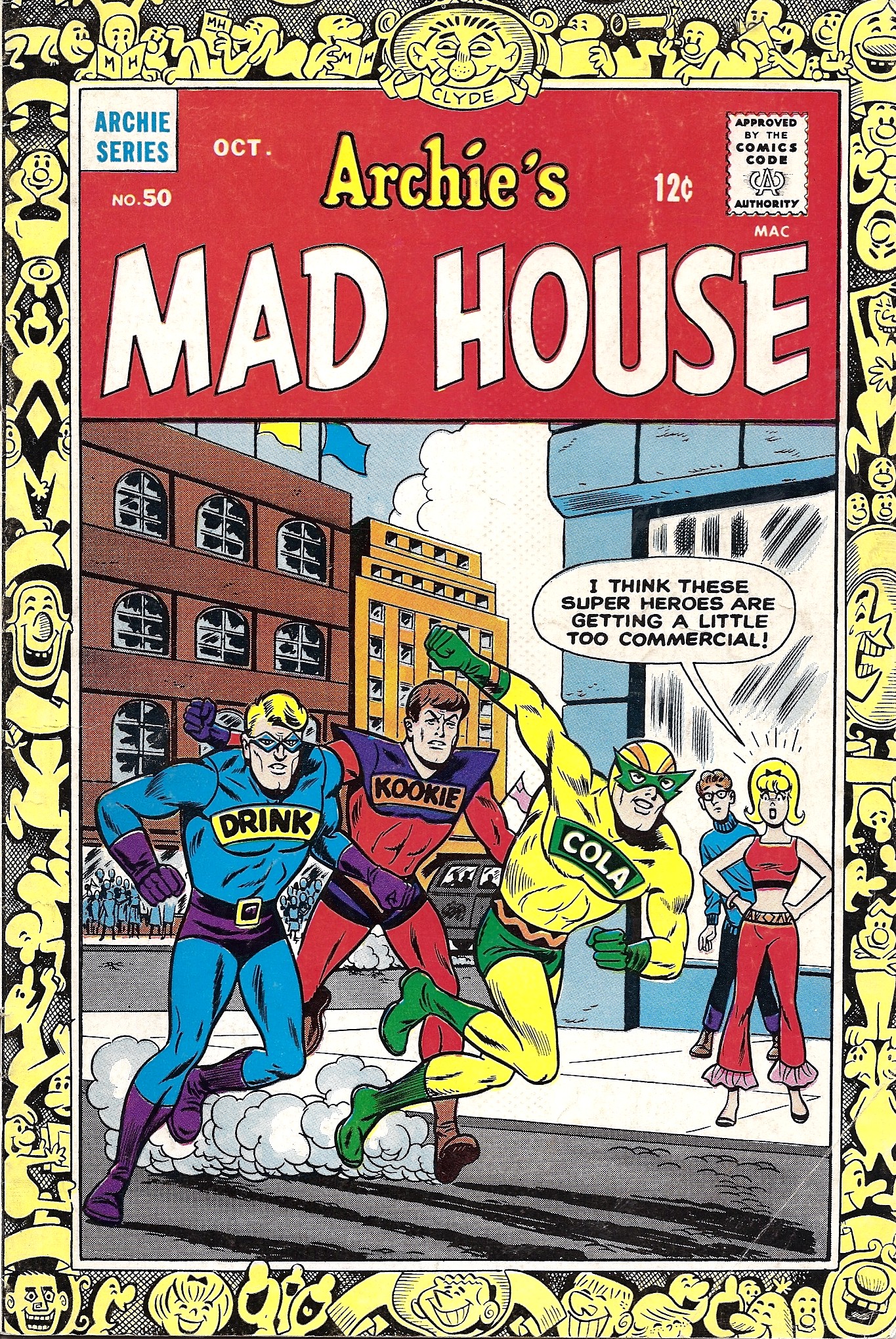 Read online Archie's Madhouse comic -  Issue #50 - 1