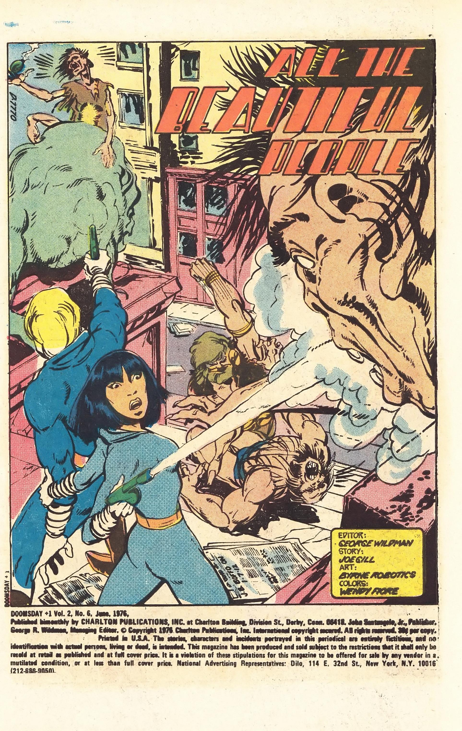 Read online Doomsday   1 (1975) comic -  Issue #6 - 3