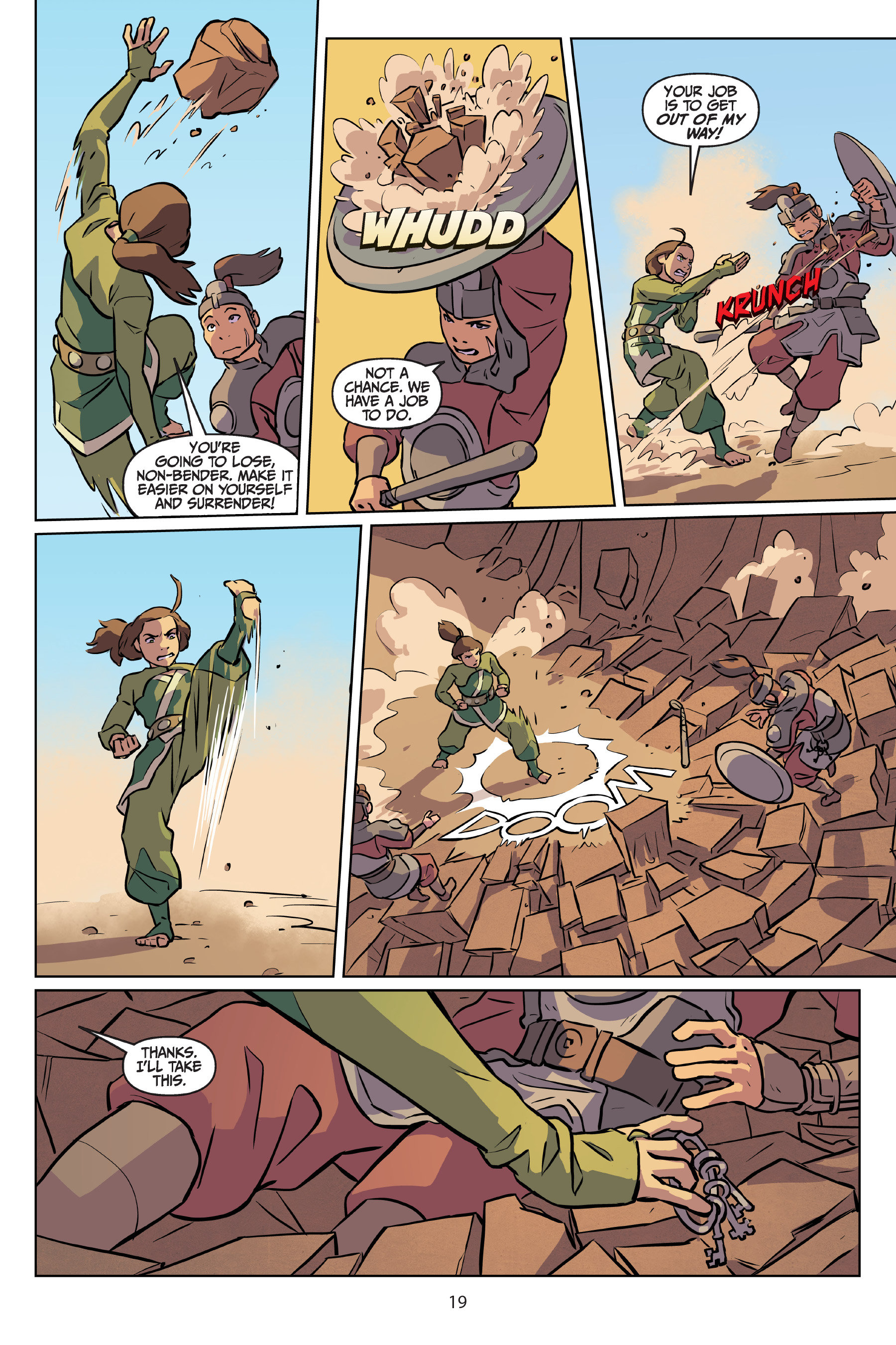 Read online Nickelodeon Avatar: The Last Airbender - Imbalance comic -  Issue # TPB 3 - 20