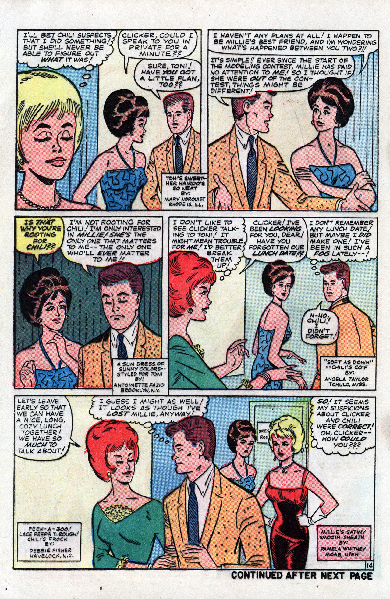 Read online Millie the Model comic -  Issue #122 - 24